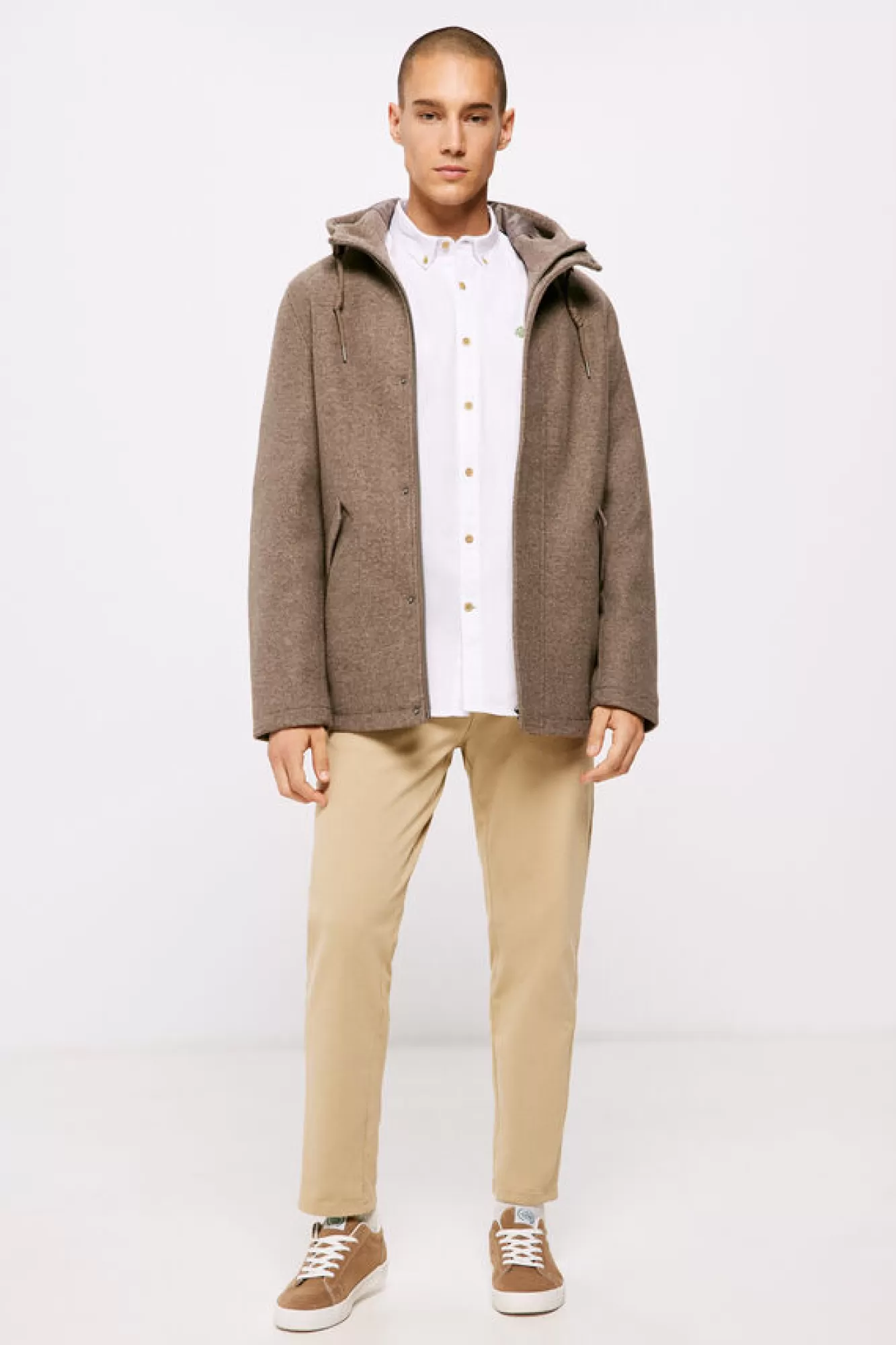 * Parka De Efeito La Capuz