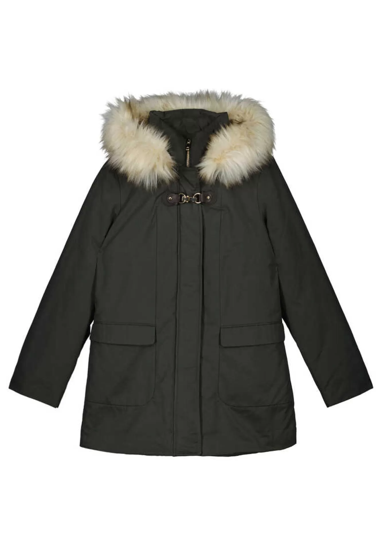 * Parka Sorona Aura Repelente A Agua Fecho Metalico