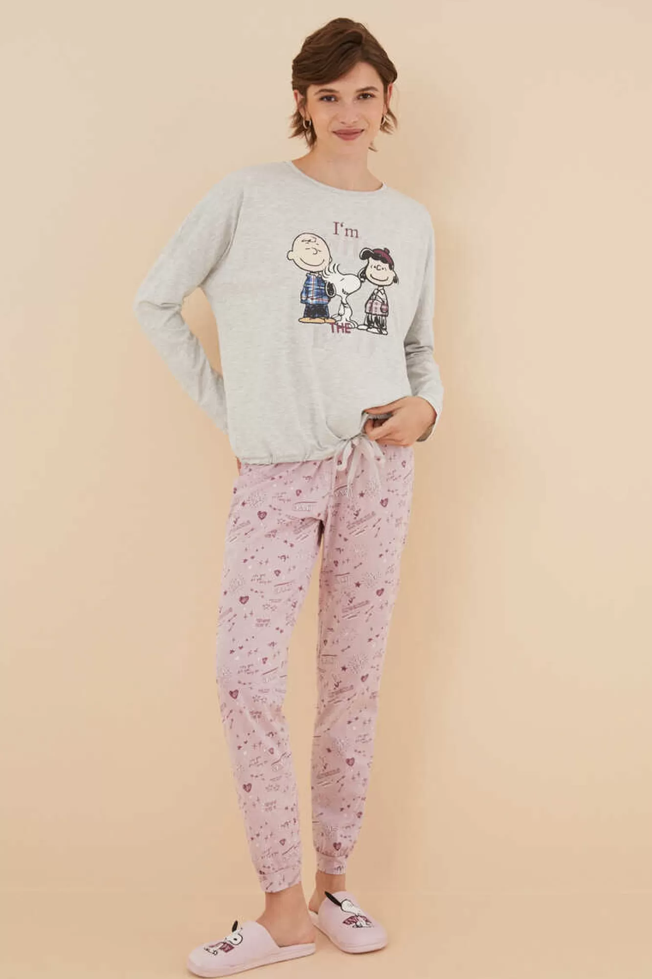 Women'secret Pijama 100% Algodao Snoopy & Cia