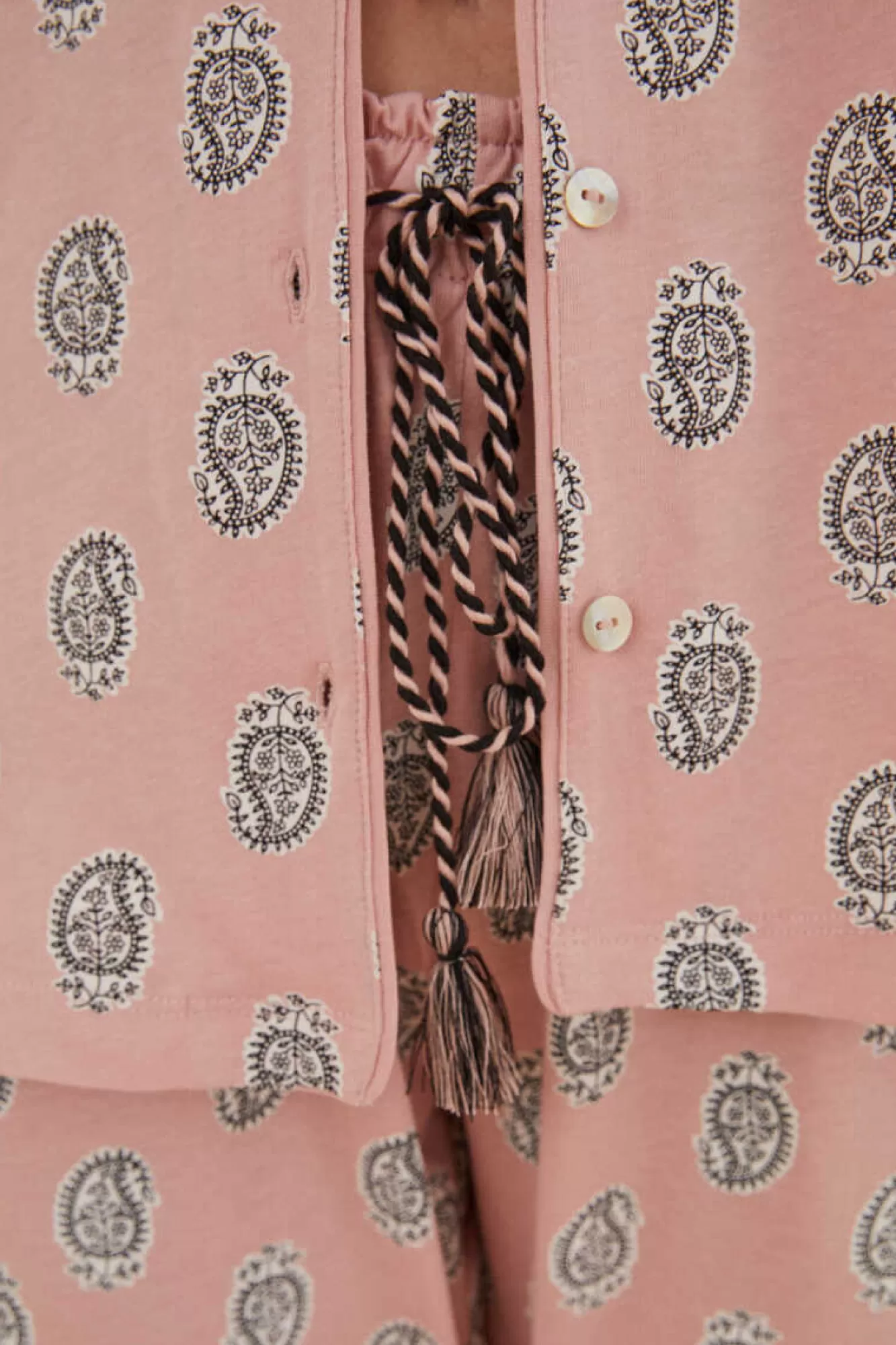 Women'secret Pijama Camiseiro 100% Algodao Boho