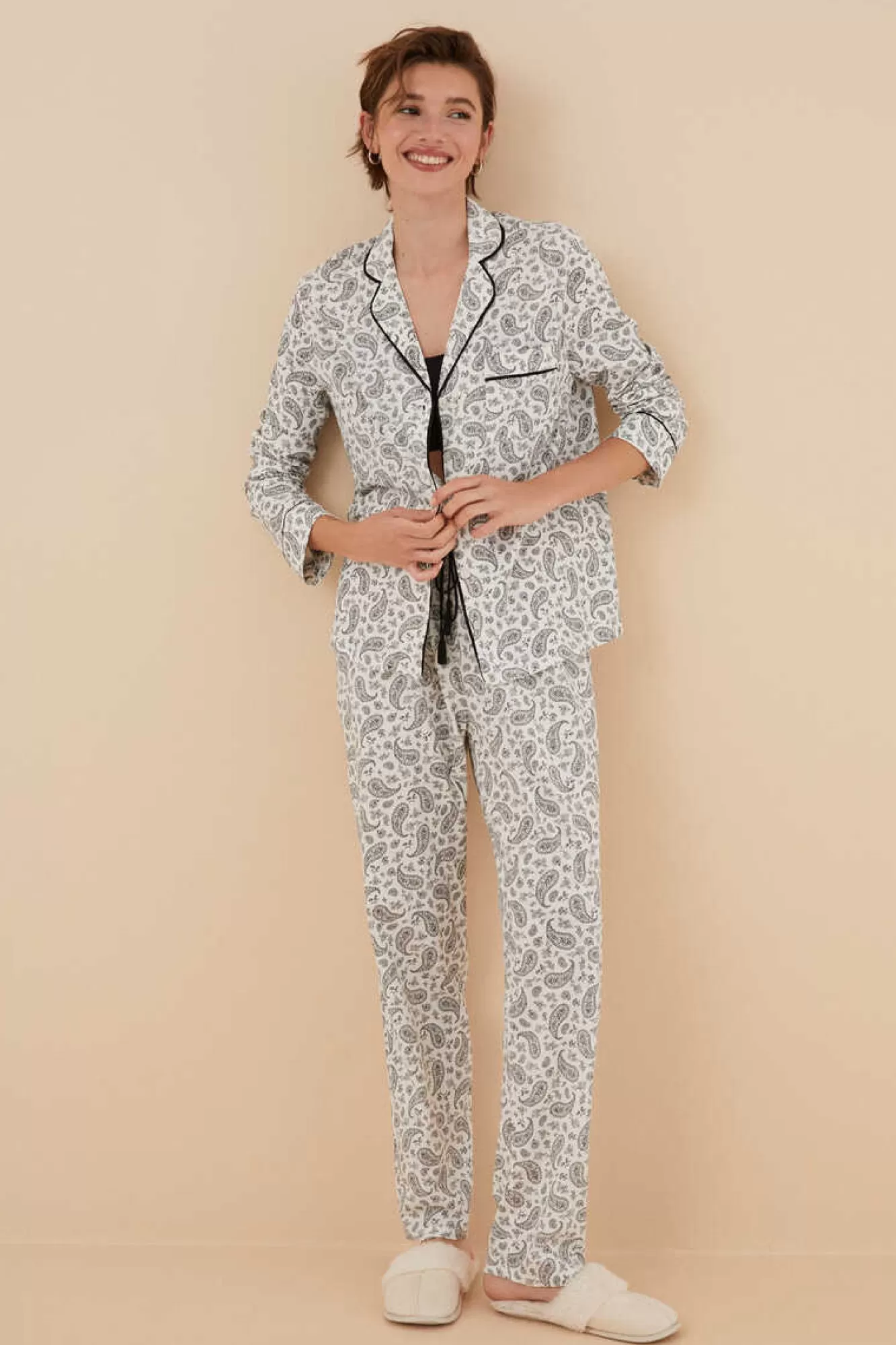 Women'secret Pijama Camiseiro 100% Algodao Boho