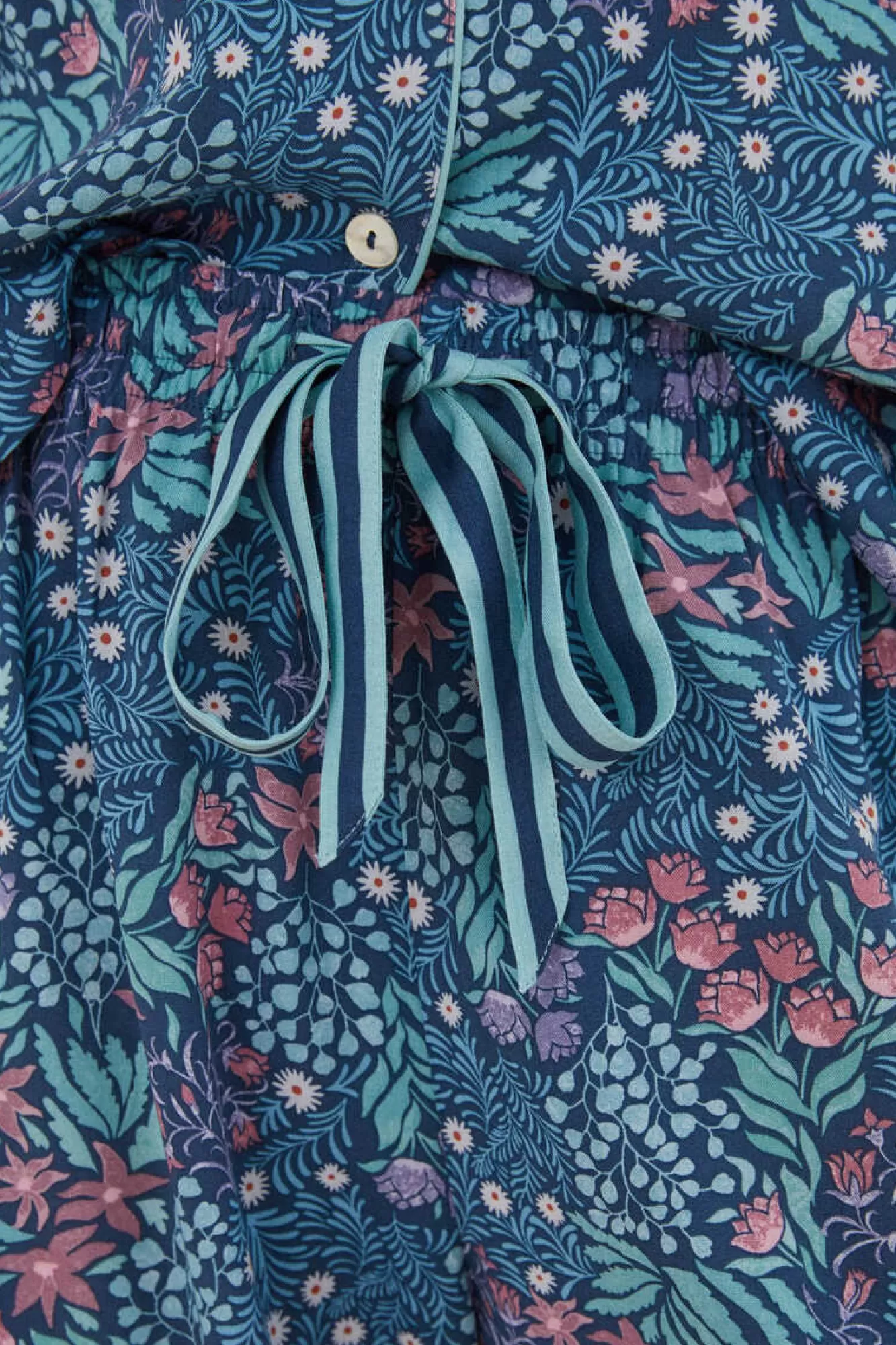 Women'secret Pijama Camiseiro Capri Com Estampado De Moniquilla Em