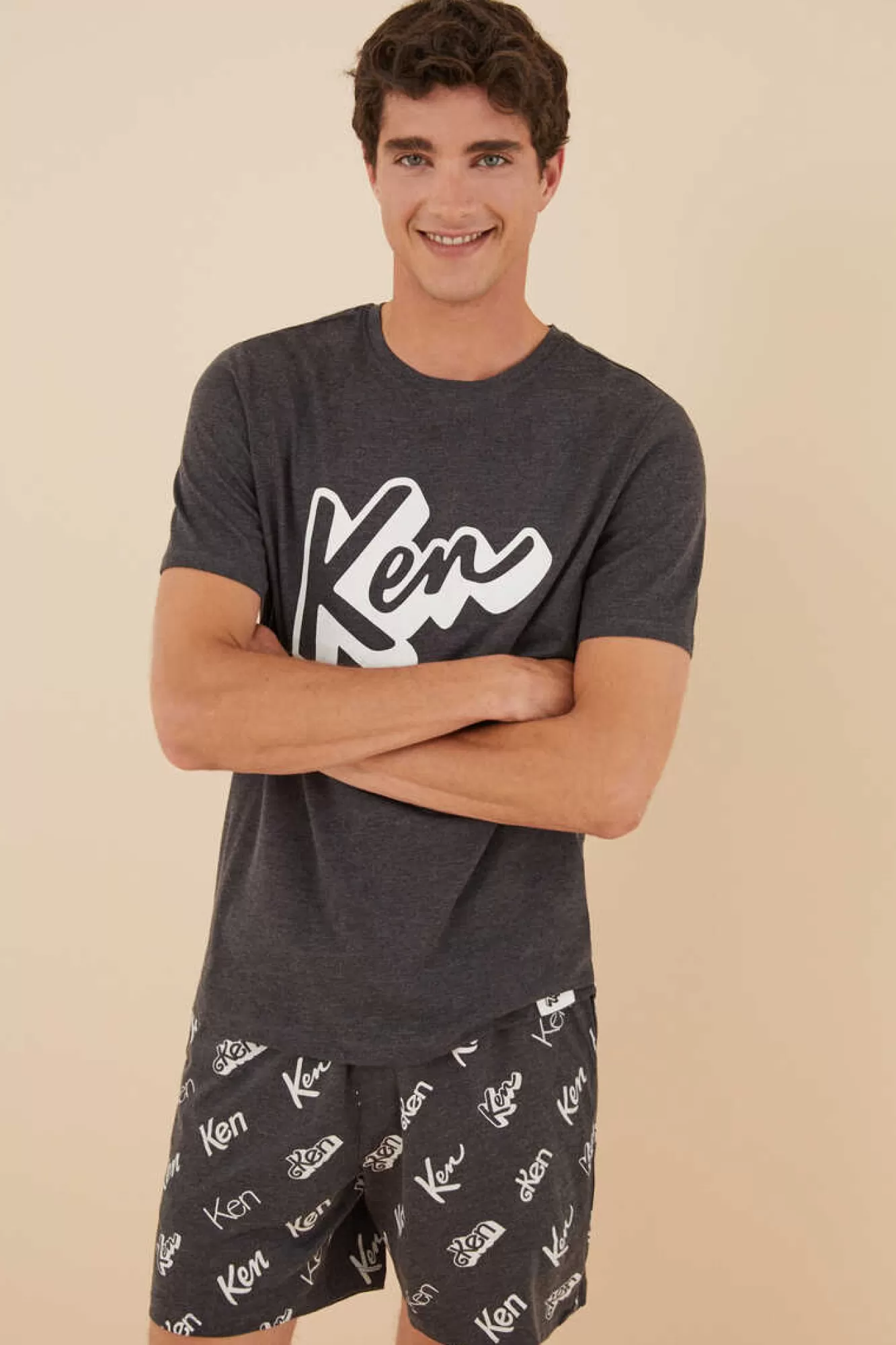 Women'secret Pijama Curto De Homem Algodao Ken