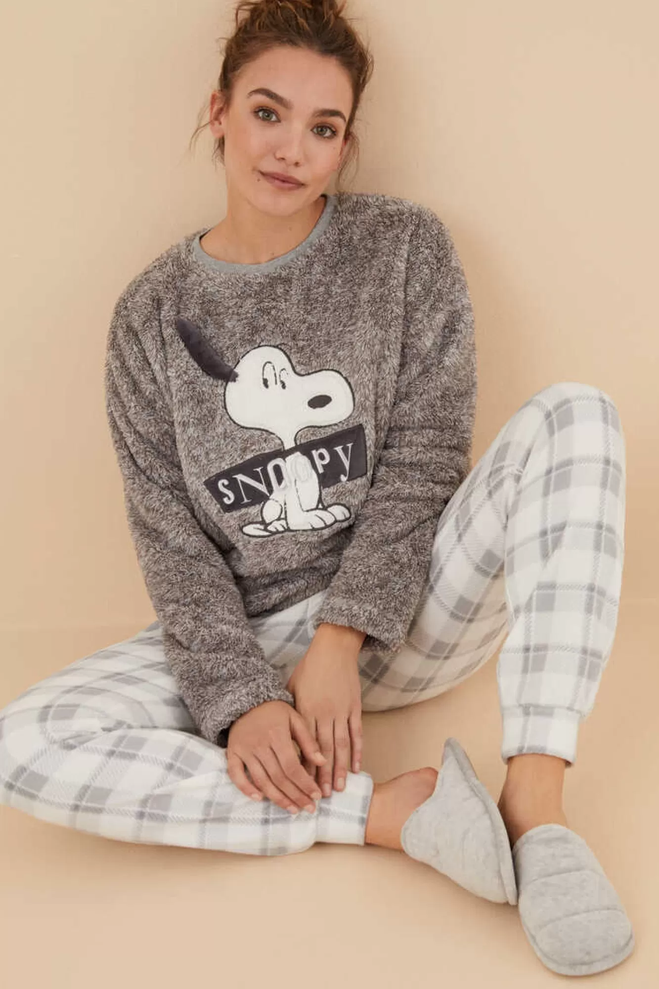 Women'secret Pijama Polar Snoopy