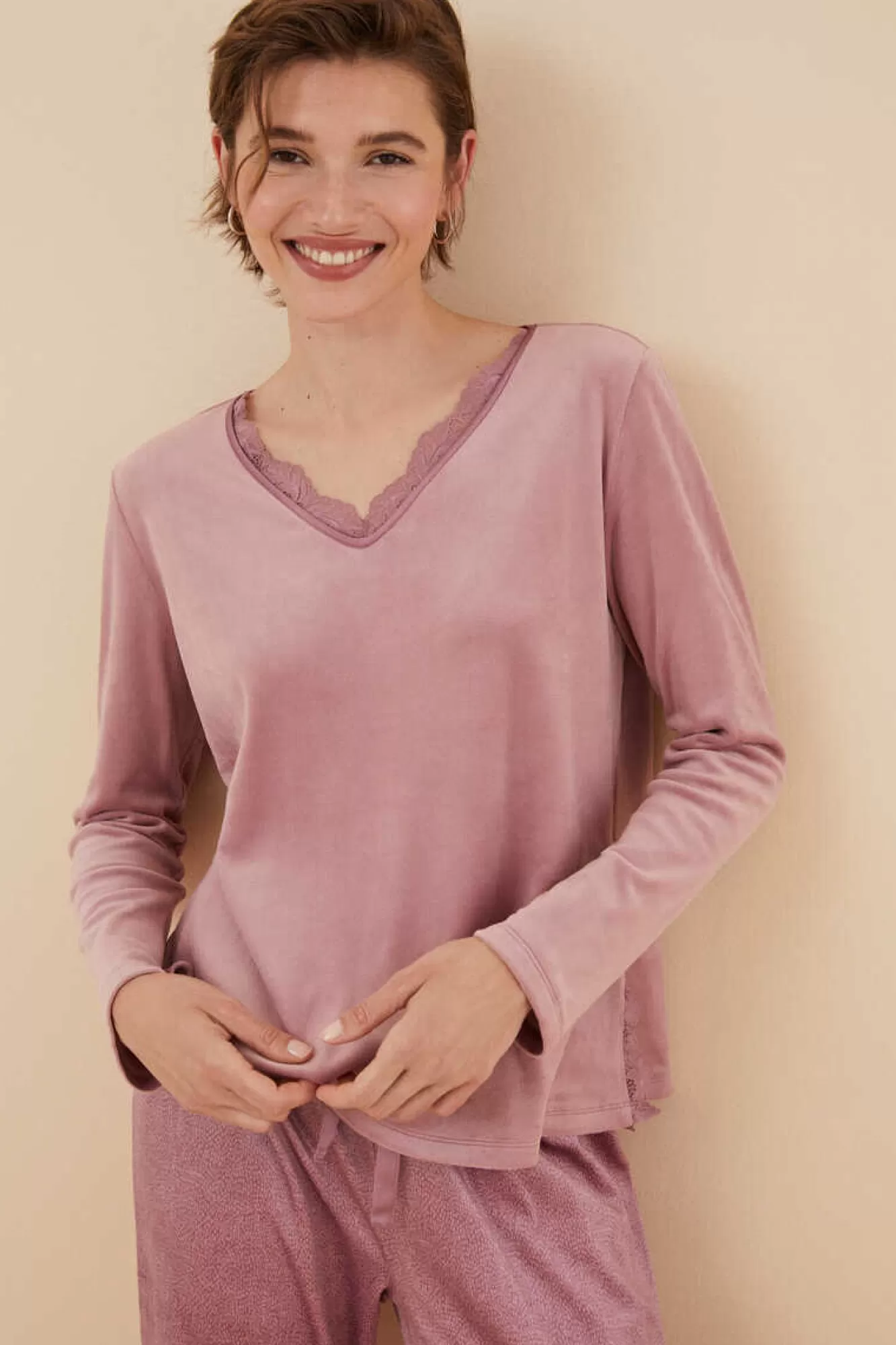Women'secret Pijama Veludo Elastico
