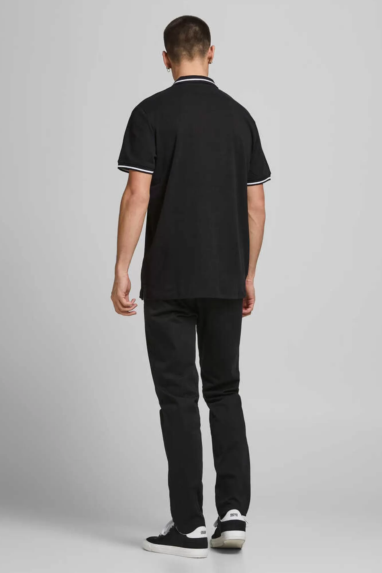 Jack & Jones Polo Algodao Gola Contraste