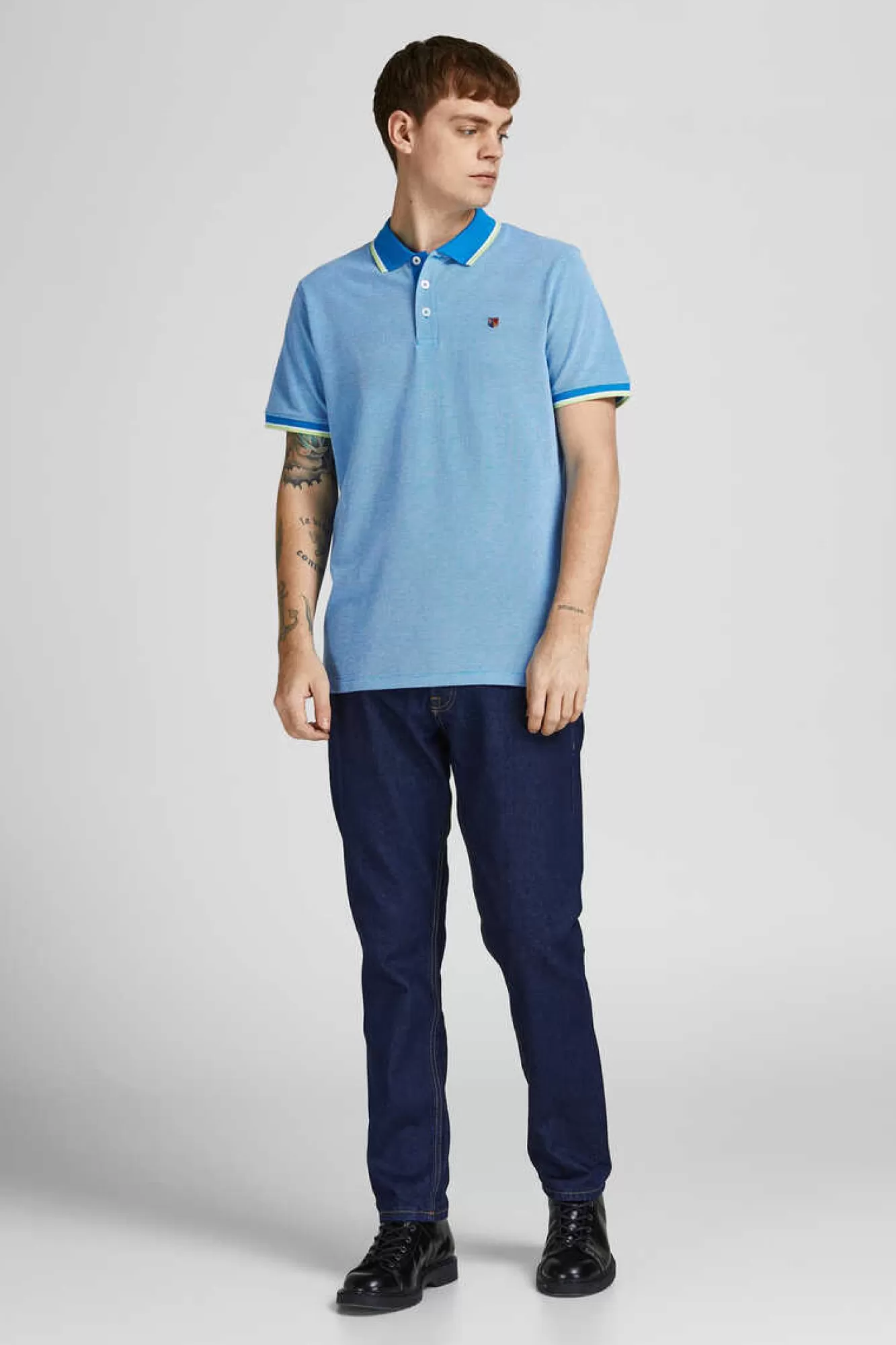 Jack & Jones Polo De Algodao De Homem