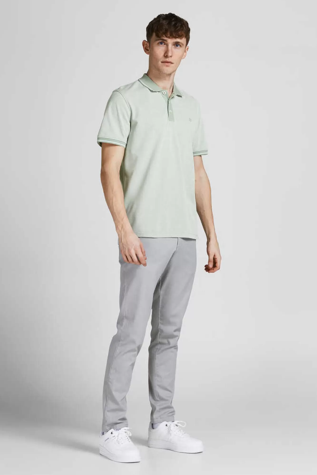 Jack & Jones Polo De Algodao De Homem