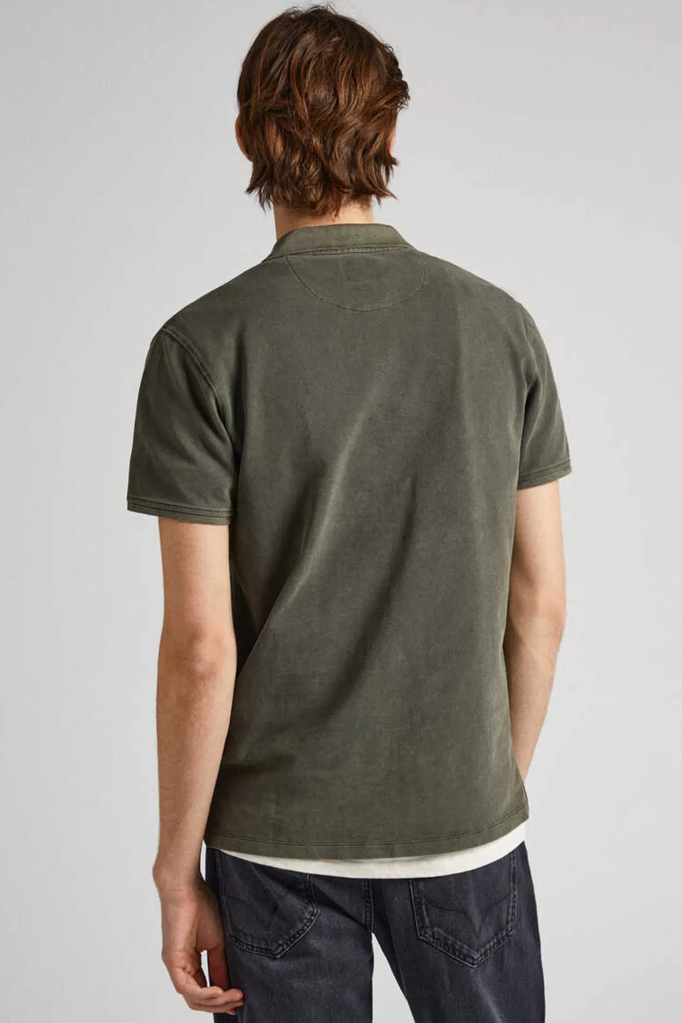 Pepe Jeans Polo De Algodao Pique Com Logo Bordado