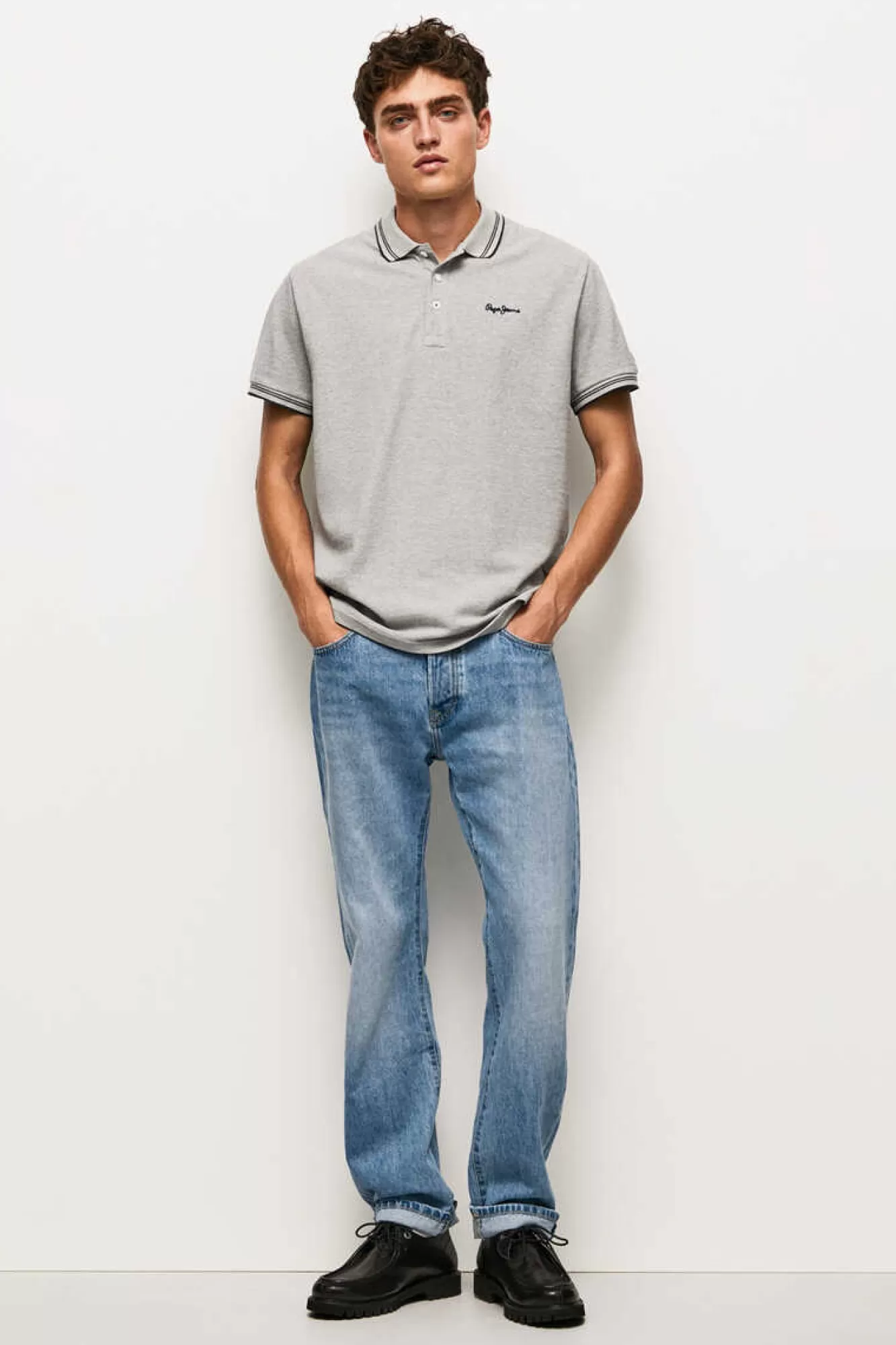 Pepe Jeans Polo De Homem Manga Curta Pique.