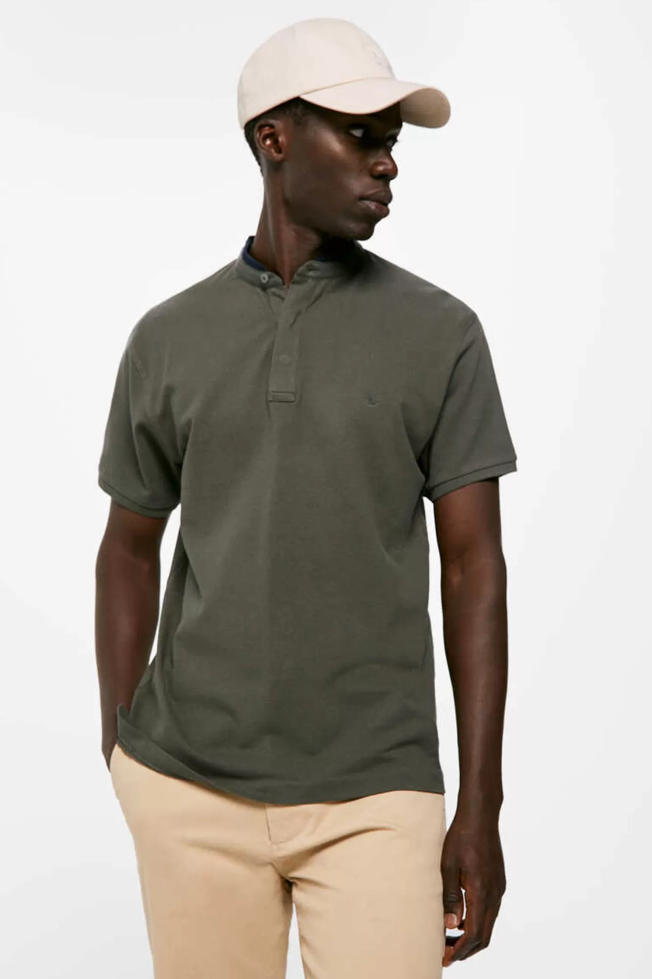 * Polo Mao Slim Carcela Oculta