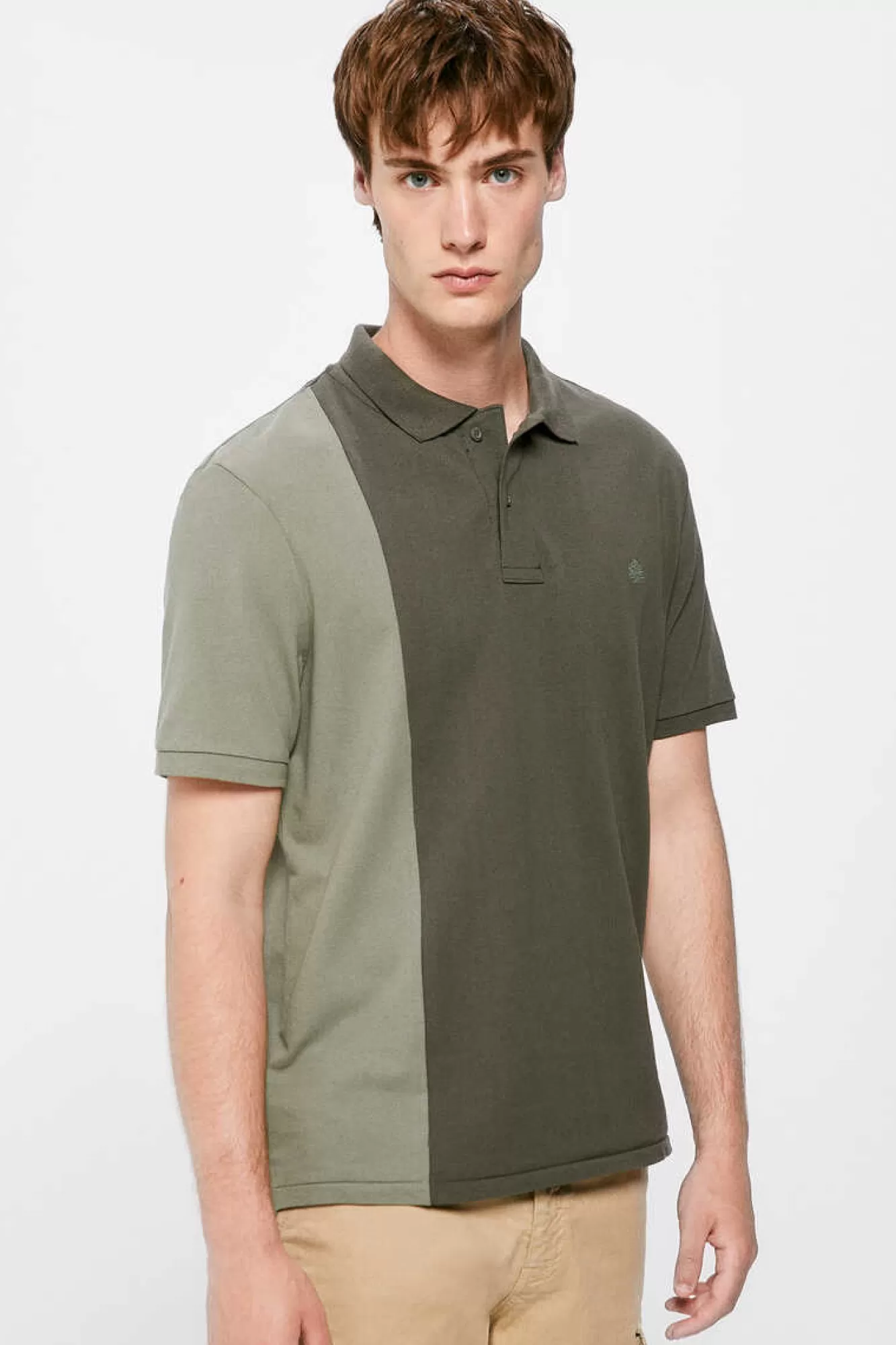 * Polo Pique Block Horizontal