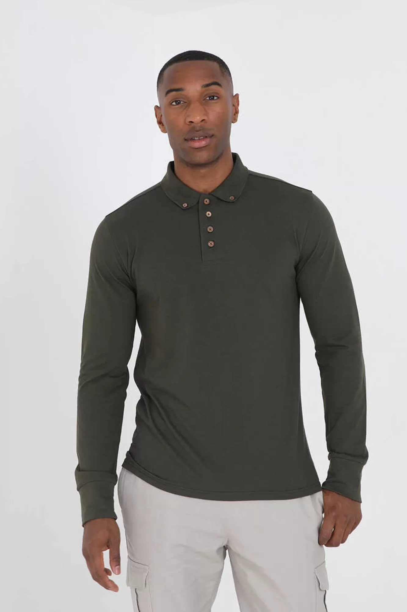 Brave Soul Polo Pique De Manga Comprida