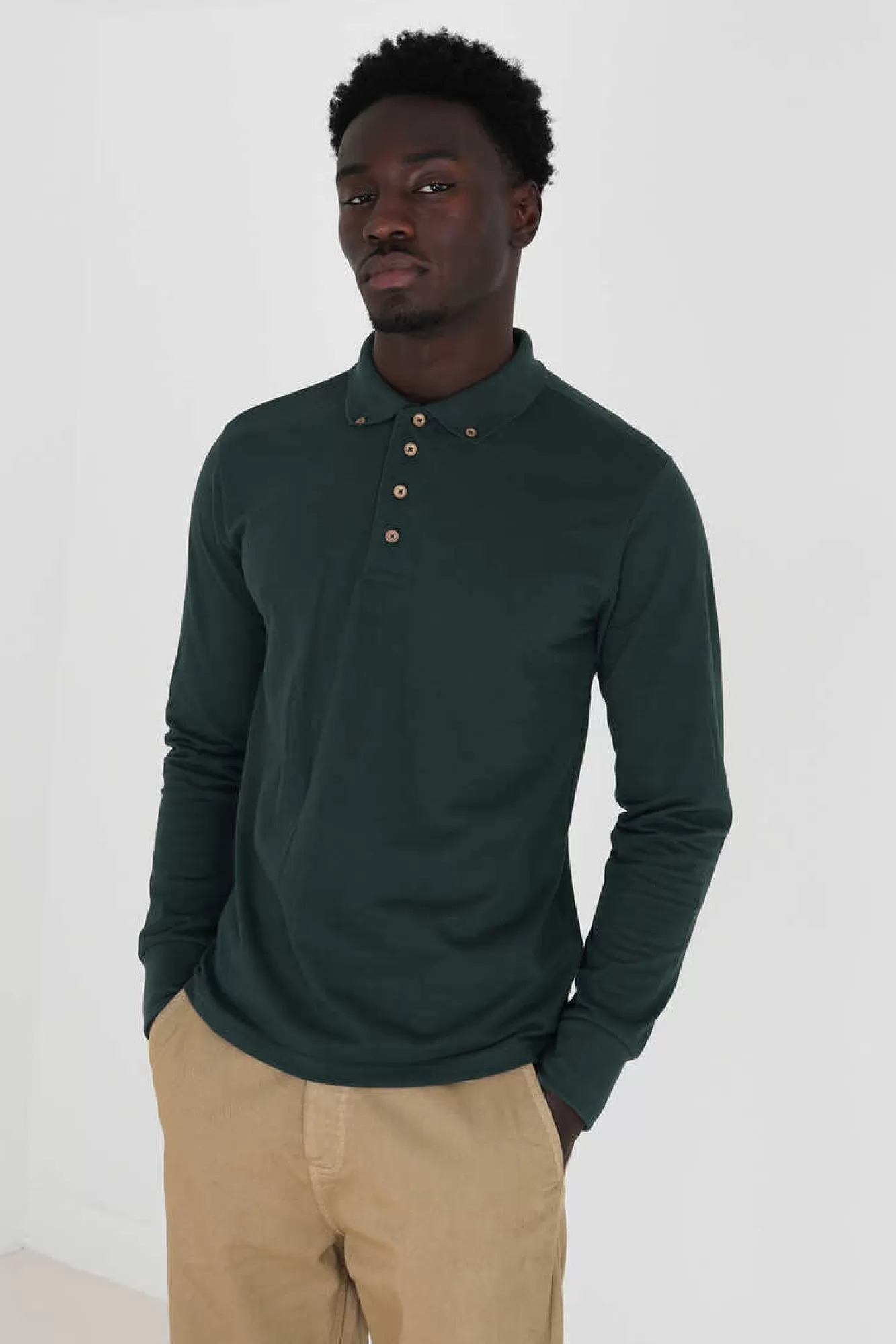 Brave Soul Polo Pique De Manga Comprida