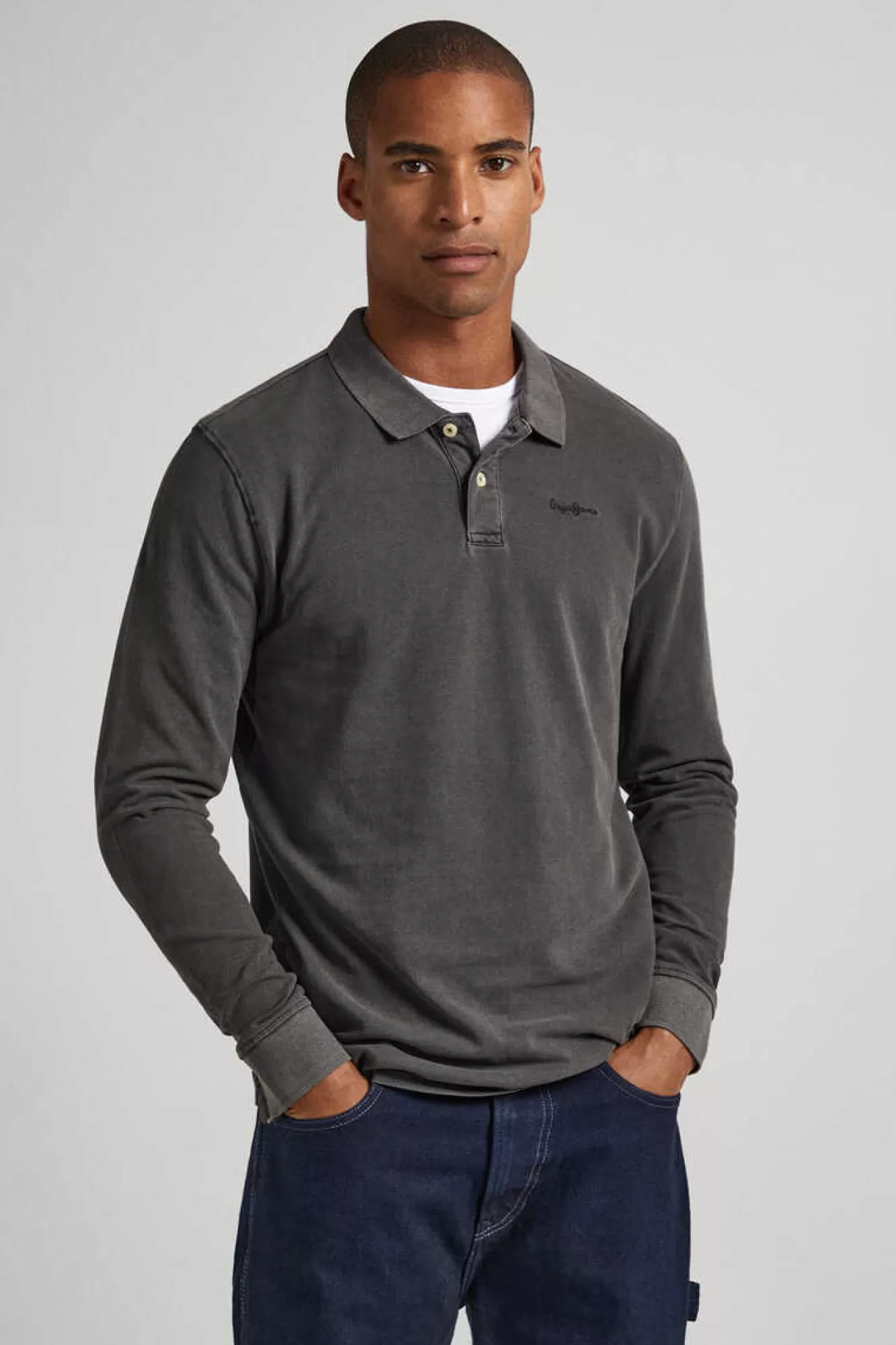 Pepe Jeans Polo Pique Logo Bordado