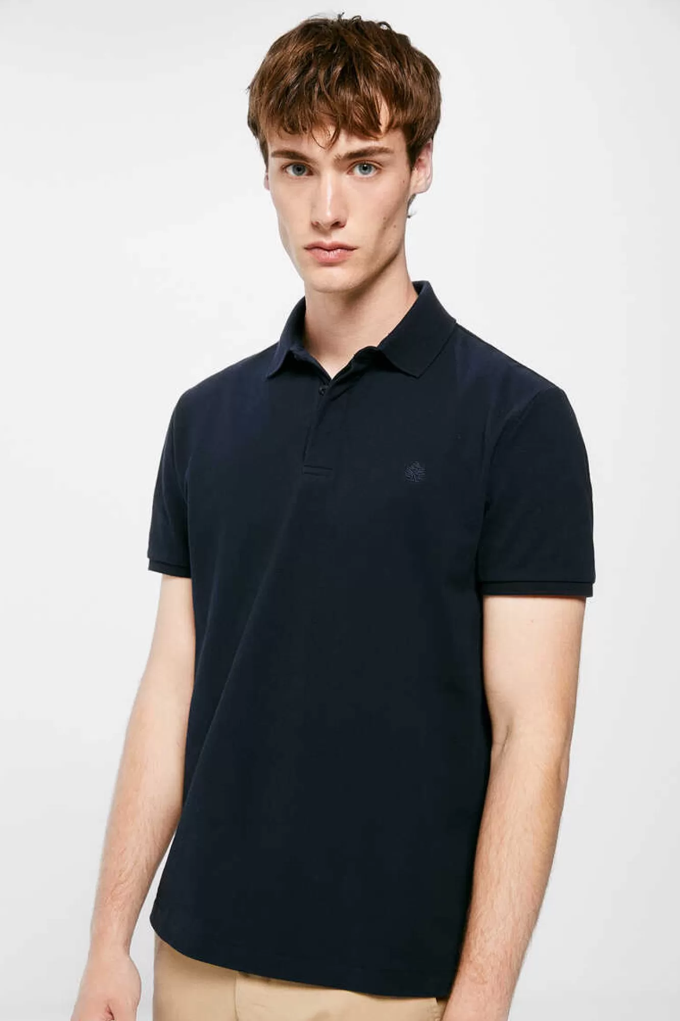 * Polo Pique Slim Carcela Oculta