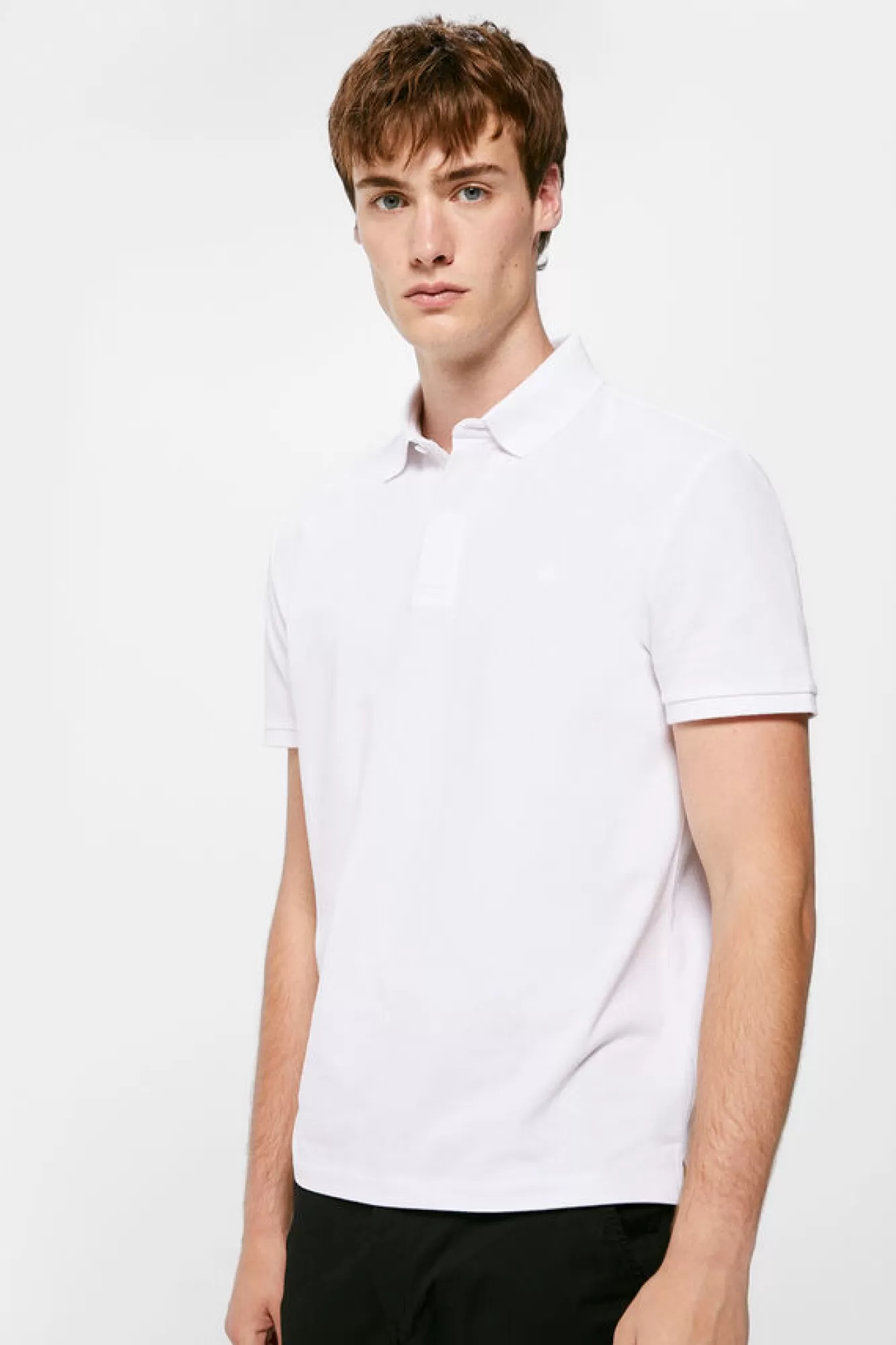 * Polo Pique Slim Carcela Oculta