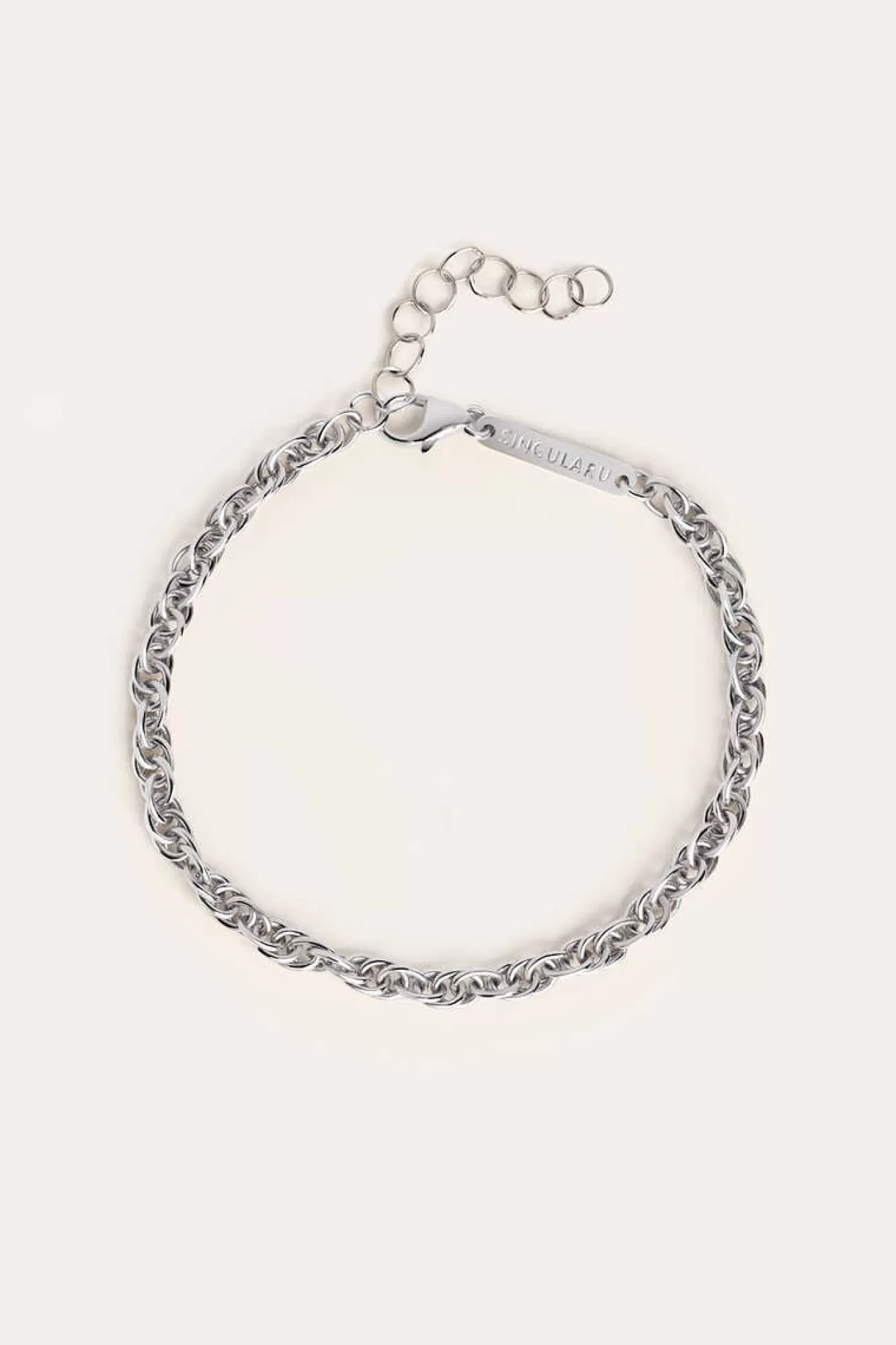 Singularu Pulseira Rope Chain De Prata