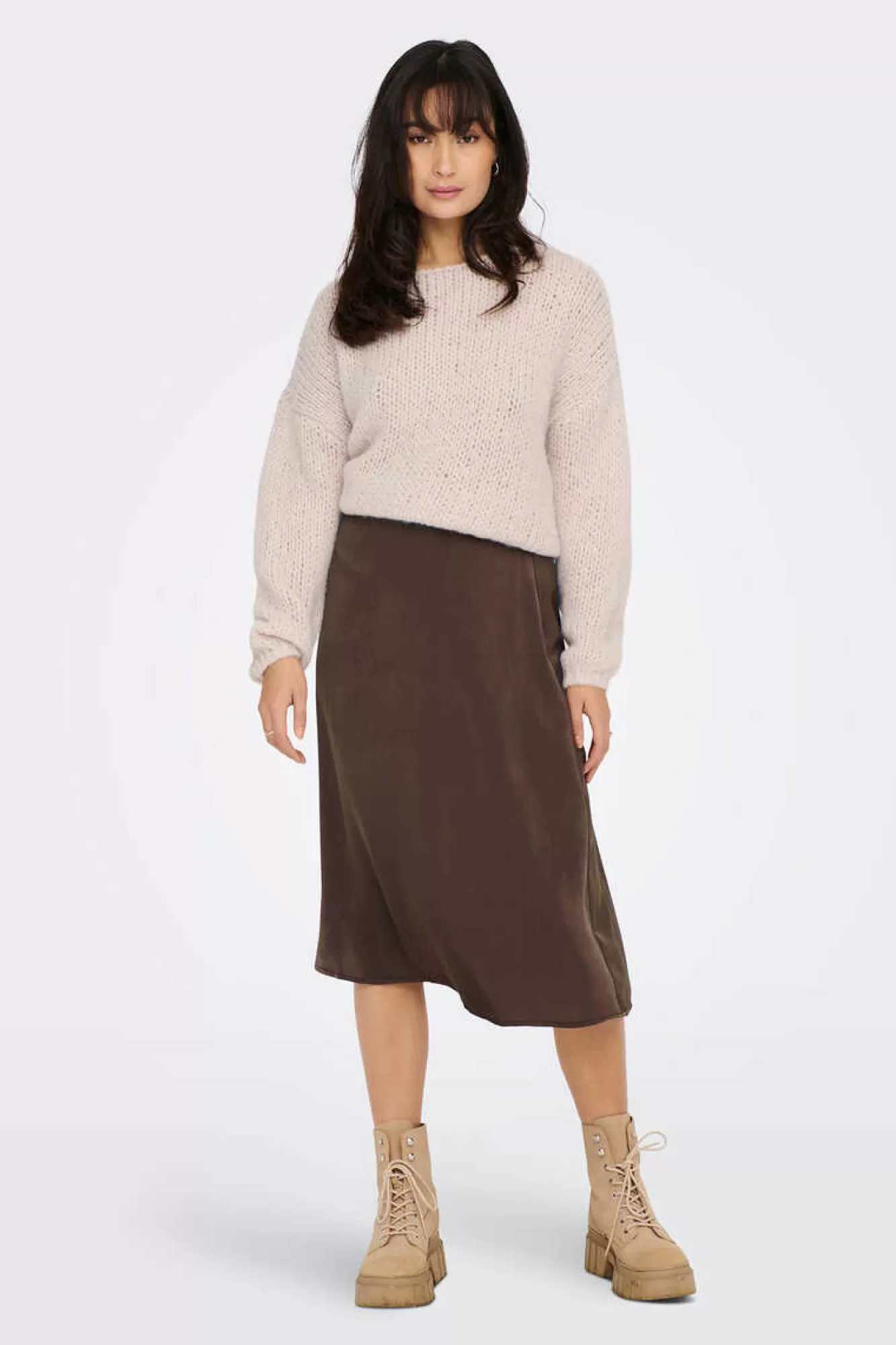 Only Saia Midi Acetinada
