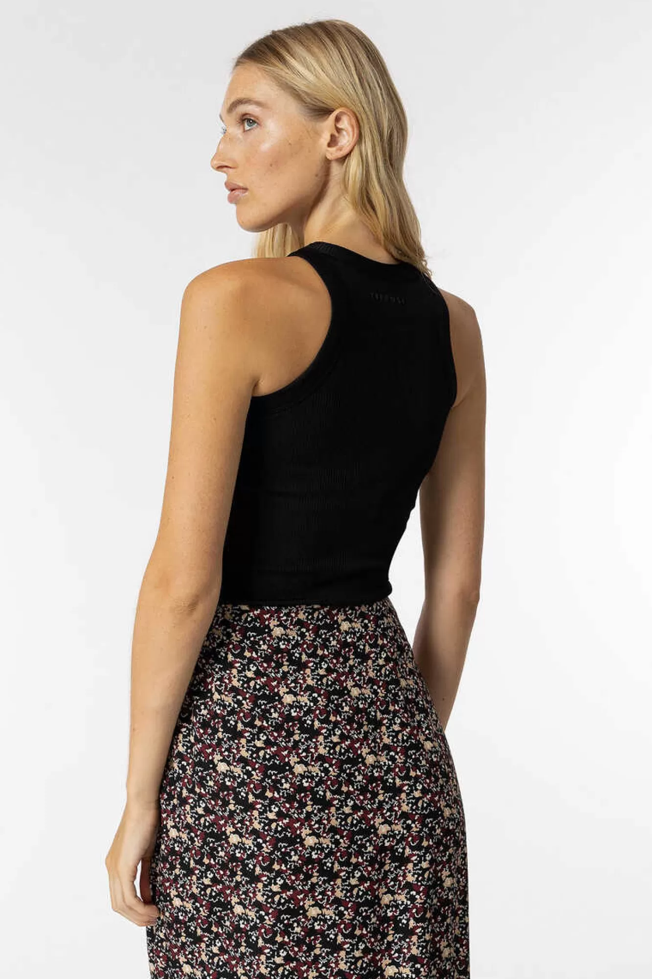 Tiffosi Saia Midi Estampado Floral