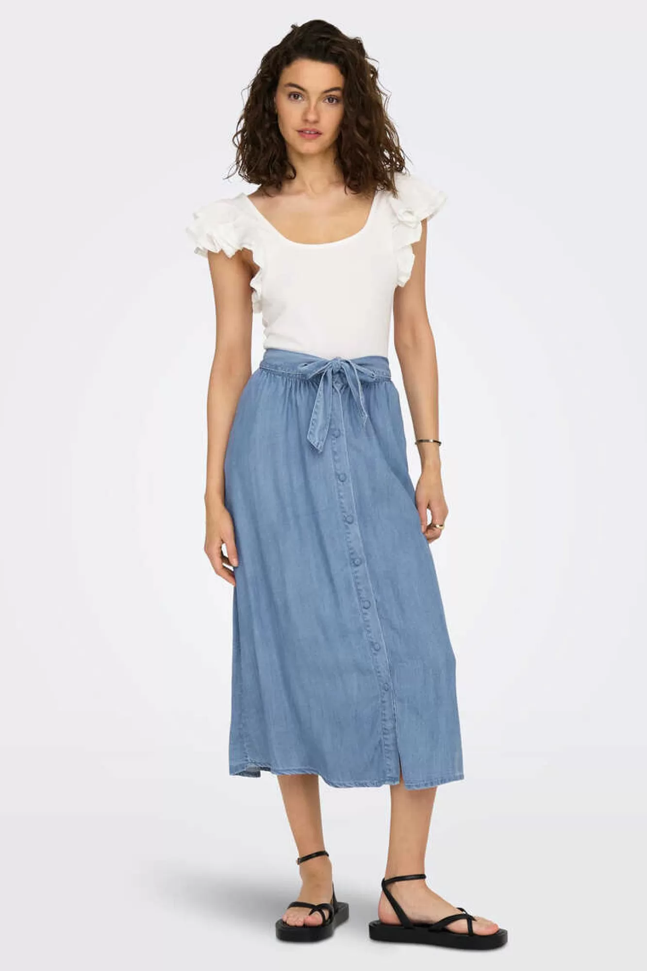 Only Saia Midi Tencel