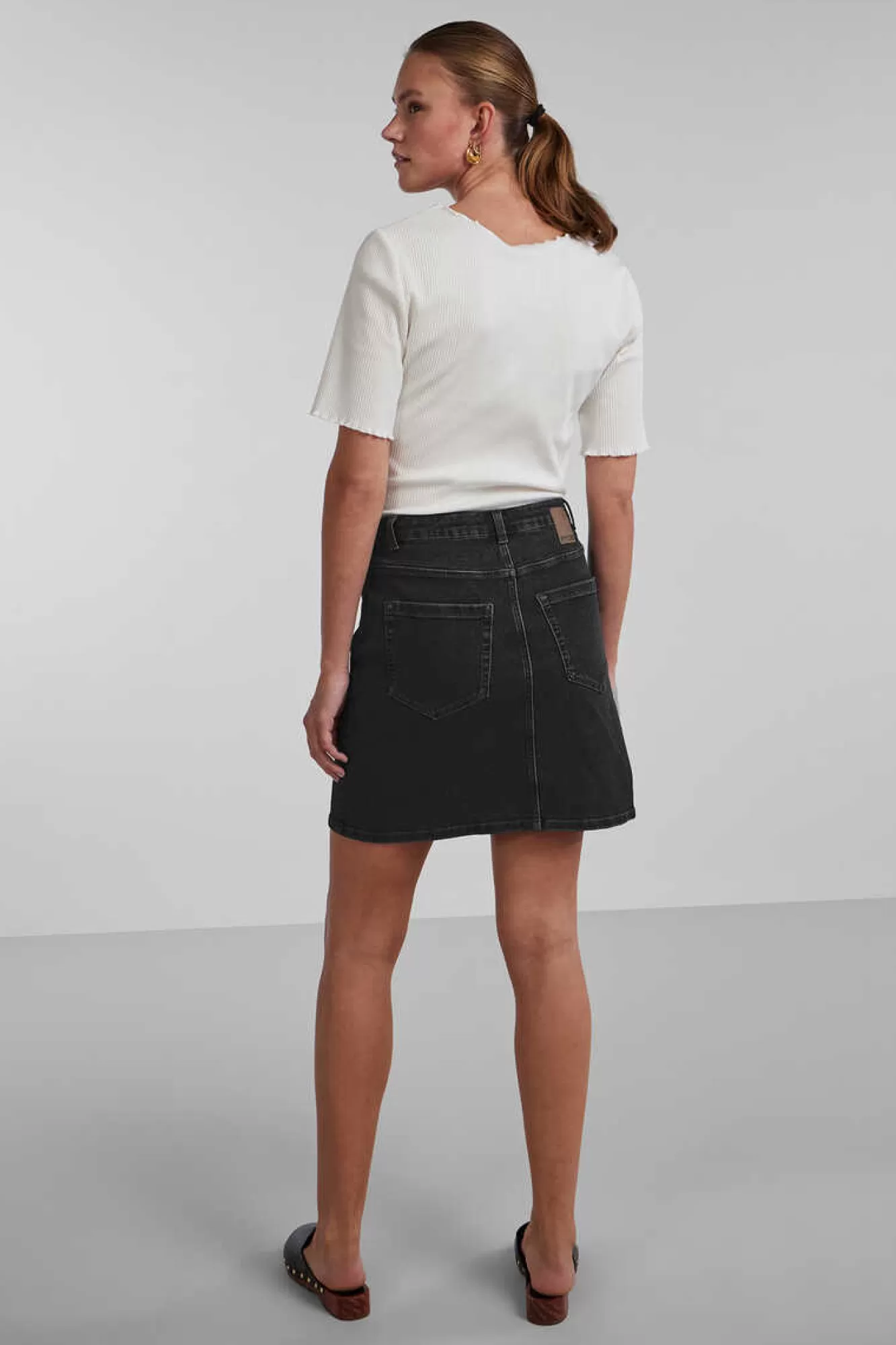 Pieces Saia Mini Denim
