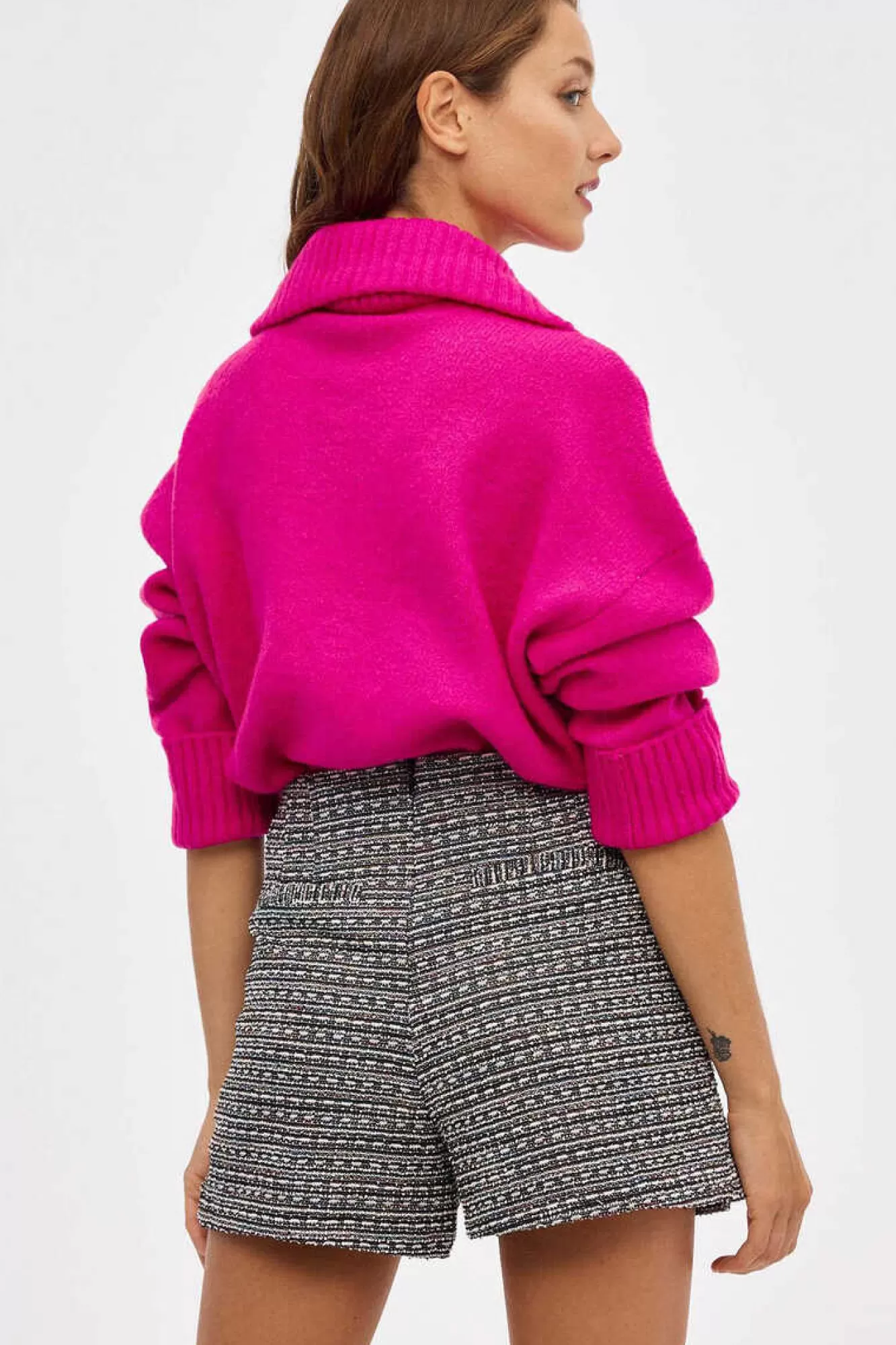 Inside Skort Tweed