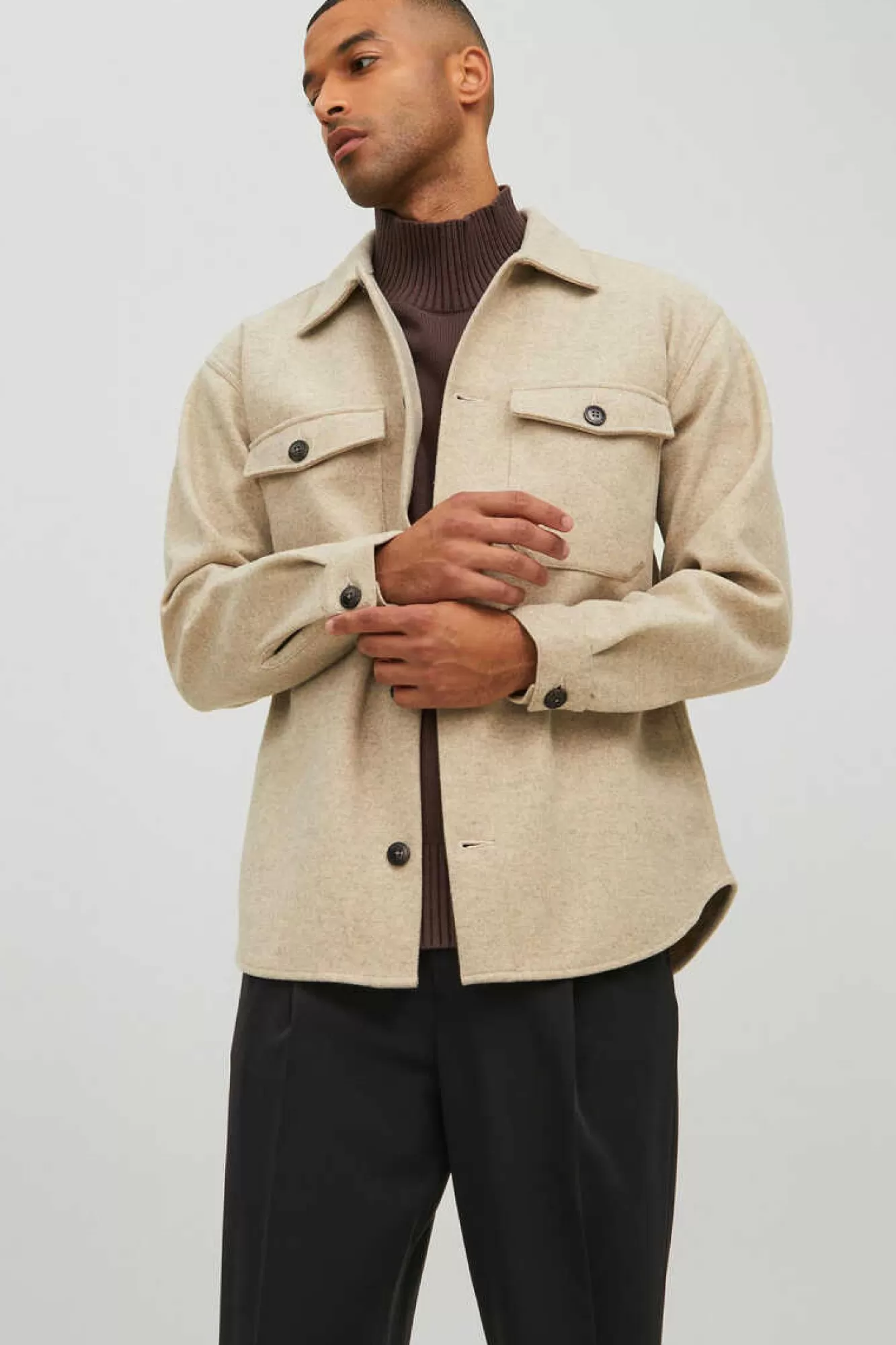 Jack & Jones Sobrecamisa Gola Camiseira