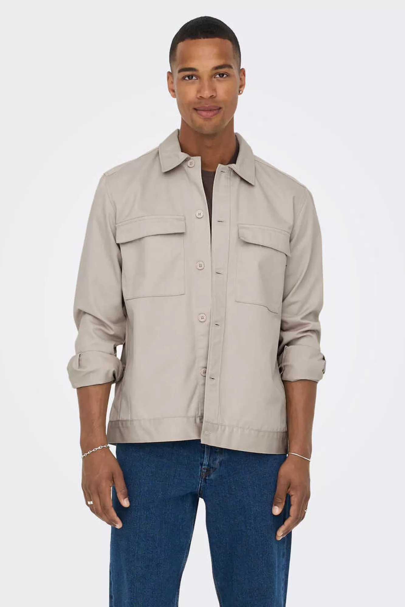 Only & Sons Sobrecamisa Lisa