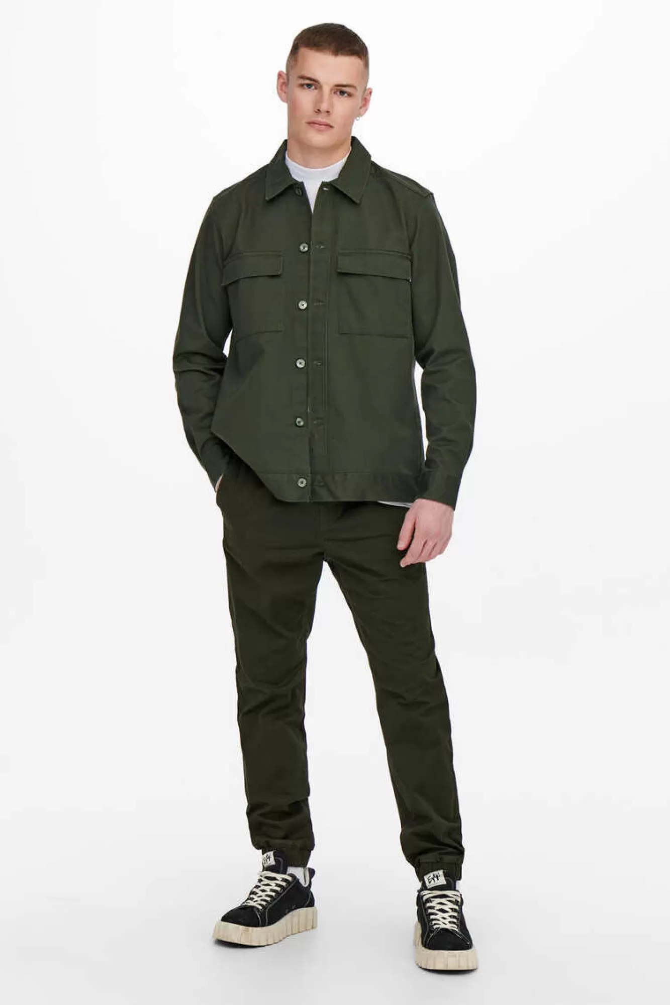 Only & Sons Sobrecamisa Lisa