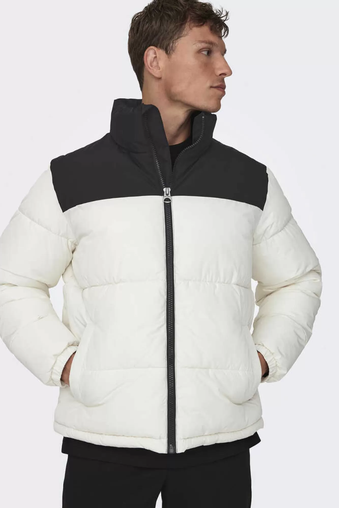 Only & Sons Sobretudo Acolchoado