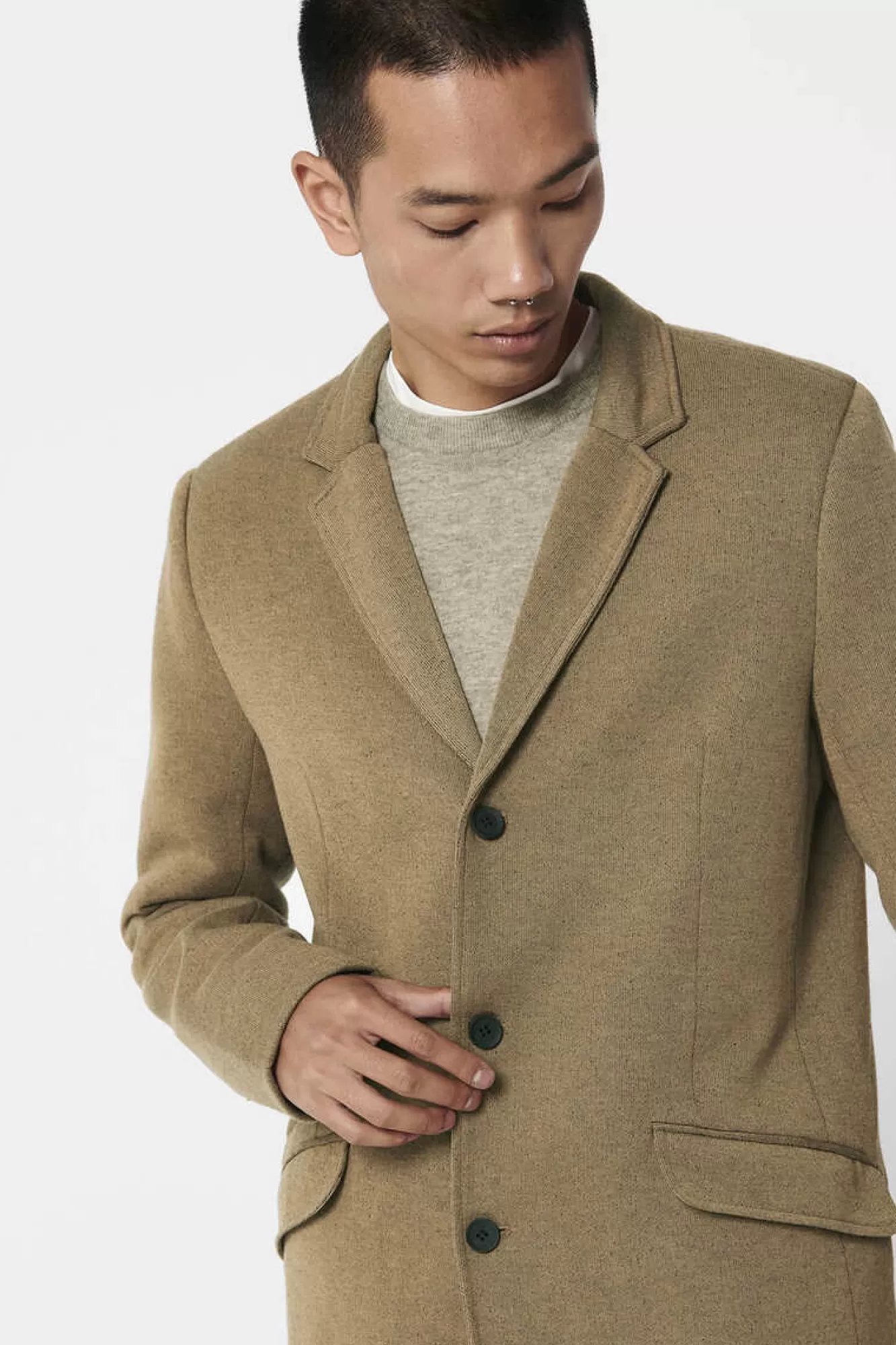 Only & Sons Sobretudo Fecho Abotoado