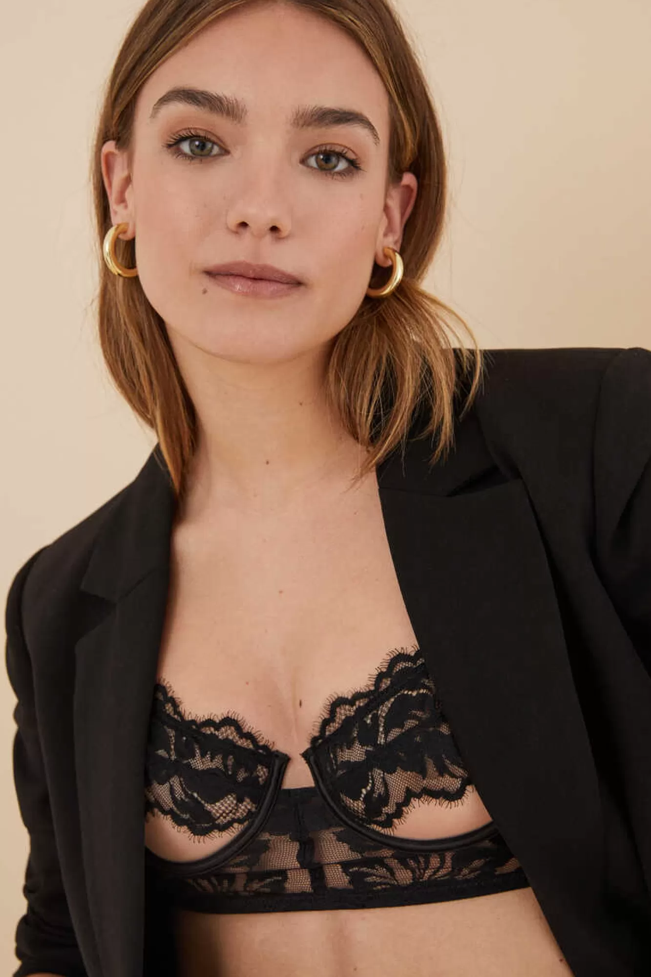 Women'secret Soutien Balconette De Renda