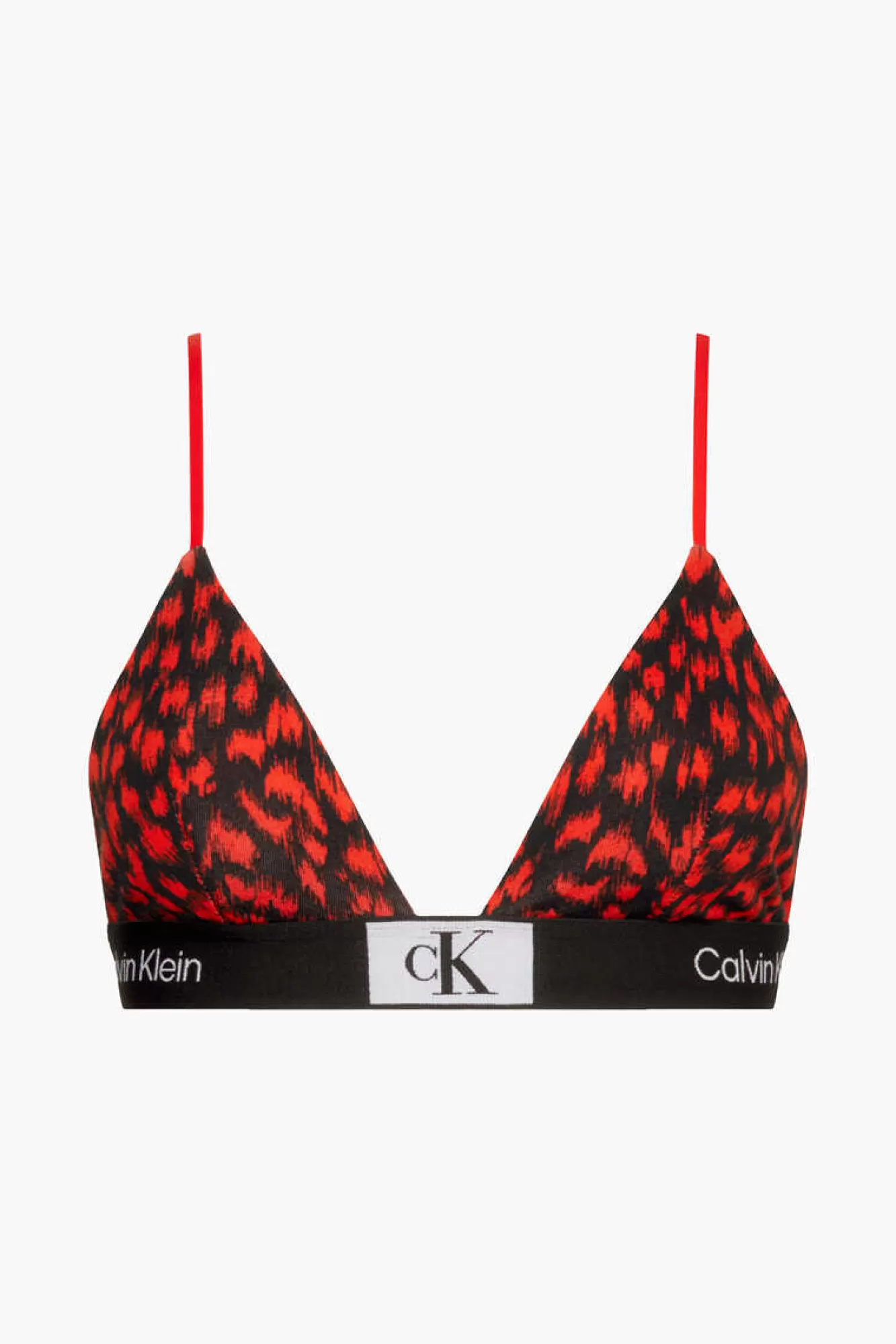 Calvin Klein Soutien De Triangulo 1996 Cotton.