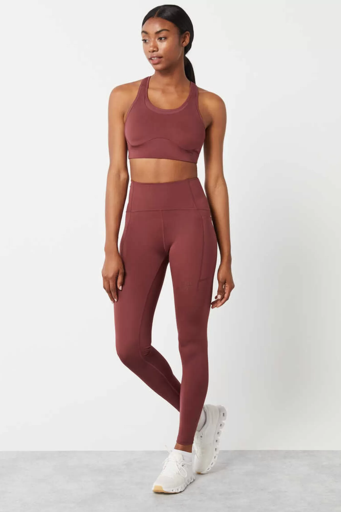 Dash and Stars Soutien Desportivo Granate 4D Stretch