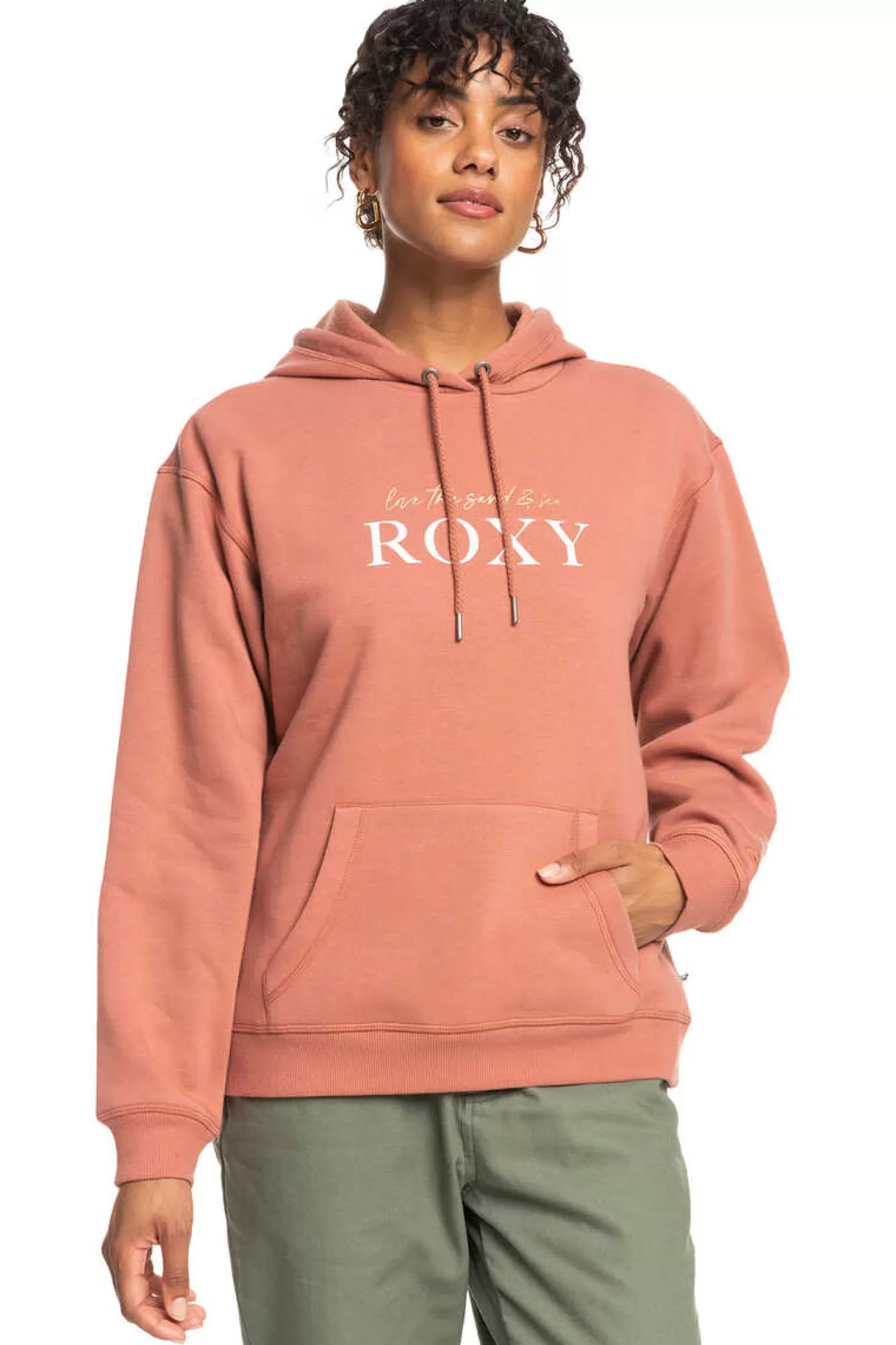 Roxy Surf Stoked Brushed - Sweatshirt Com Capuz Para Mulher