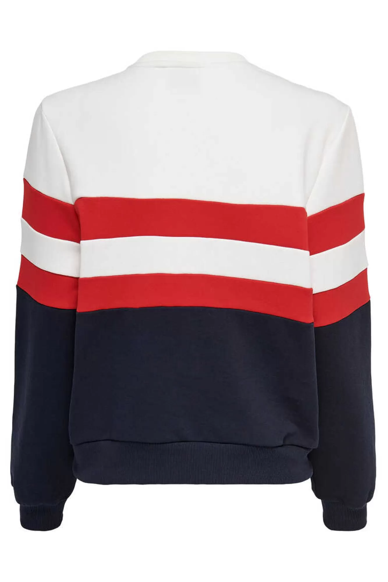 Only Sweatshirt Algodao Cor Block