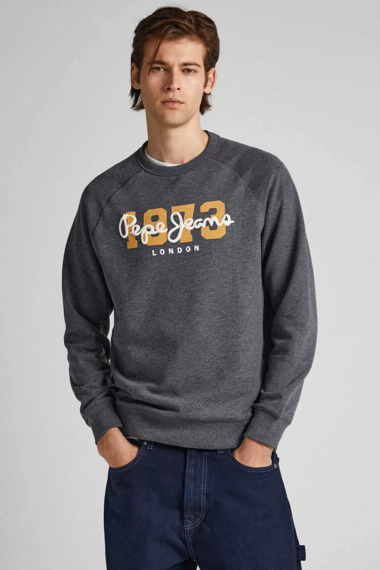 Pepe Jeans Sweatshirt Algodao Logo Estampado