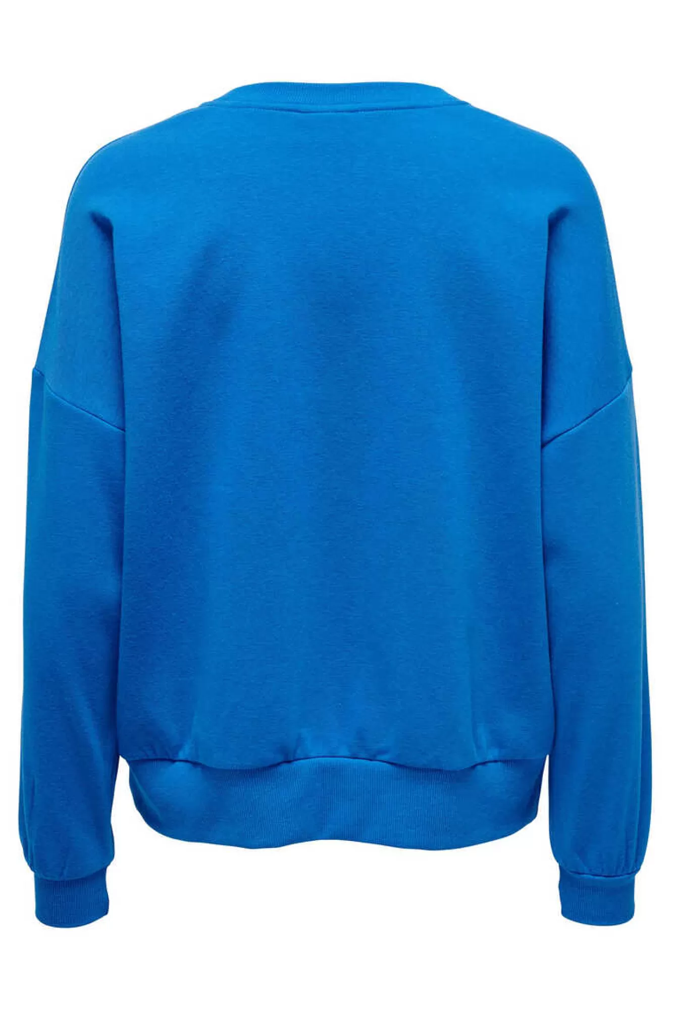 Only Sweatshirt Algodao Mensagem Bordada
