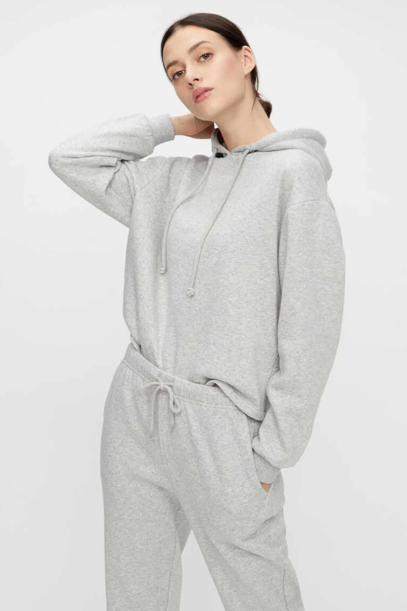 Pieces Sweatshirt Basica Capuz