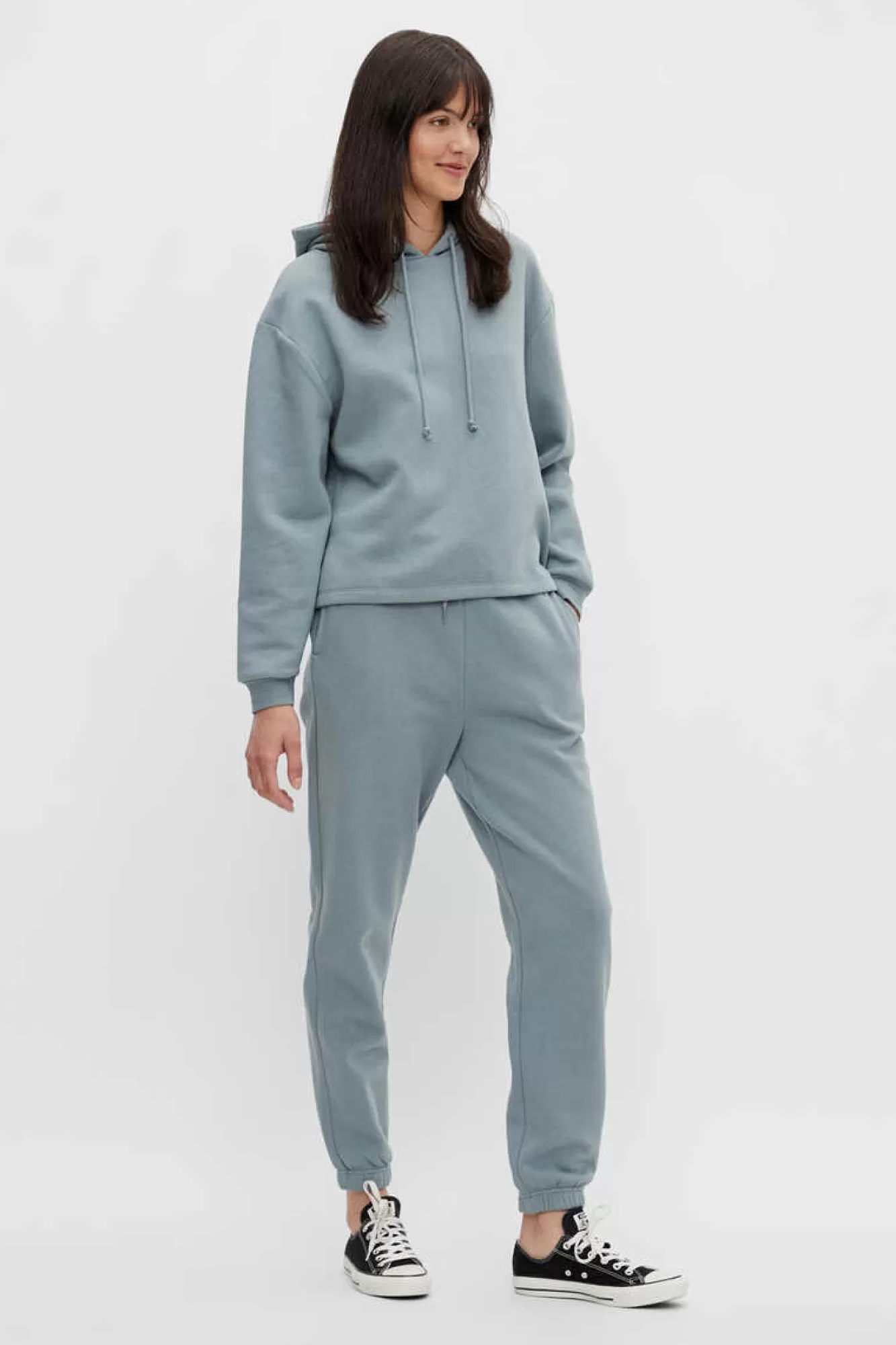 Pieces Sweatshirt Basica Capuz