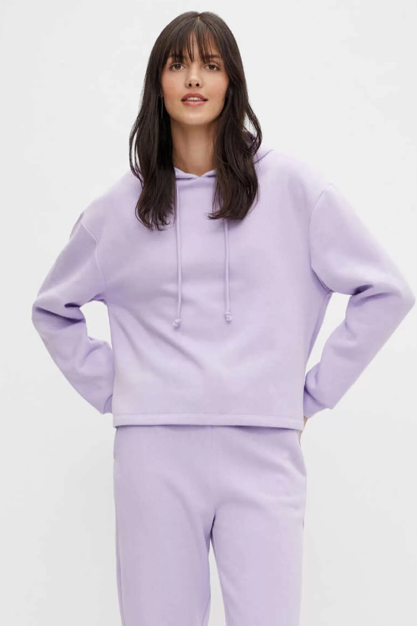 Pieces Sweatshirt Basica Capuz