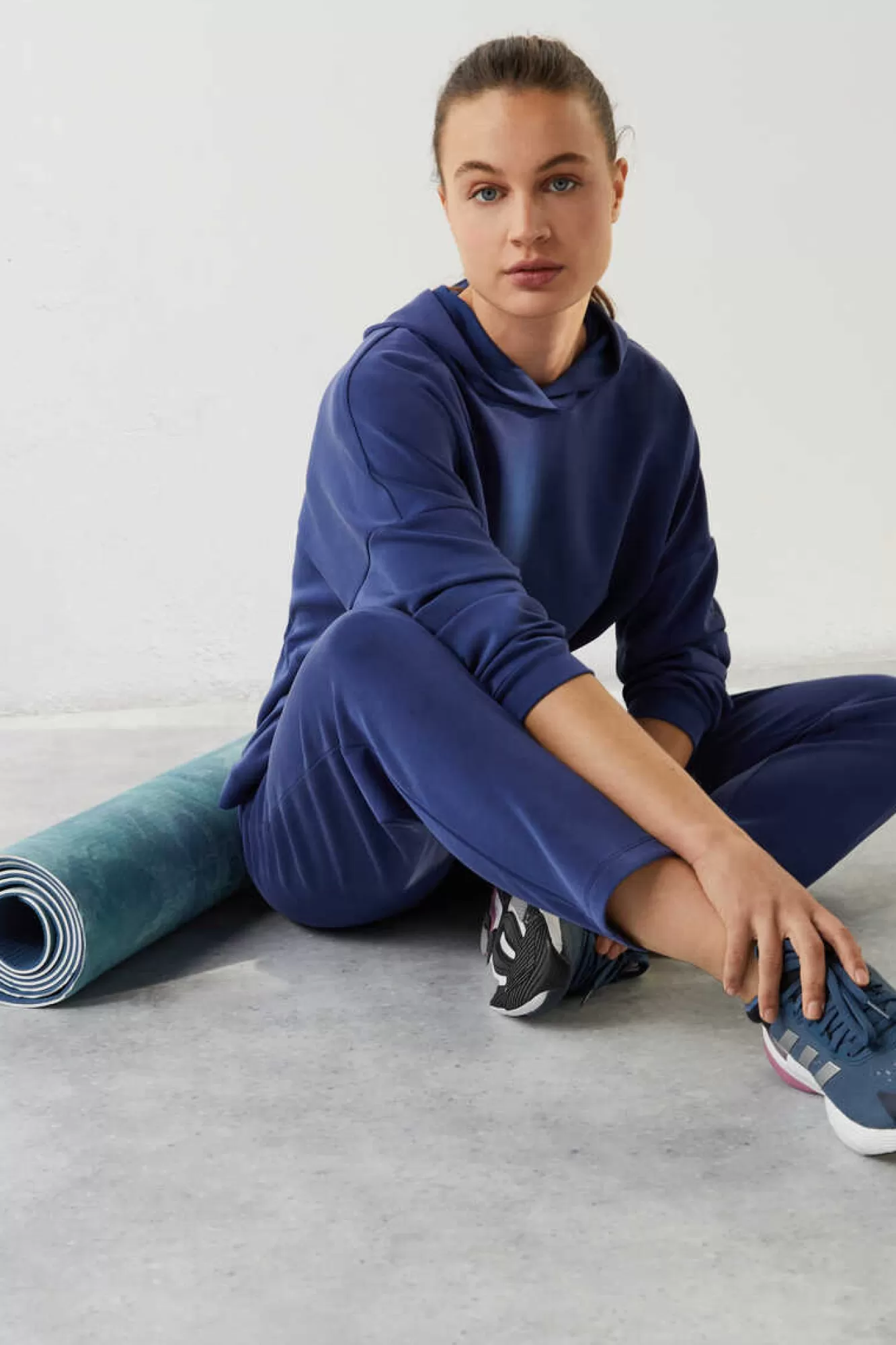 Dash and Stars Sweatshirt Capuz Escuro
