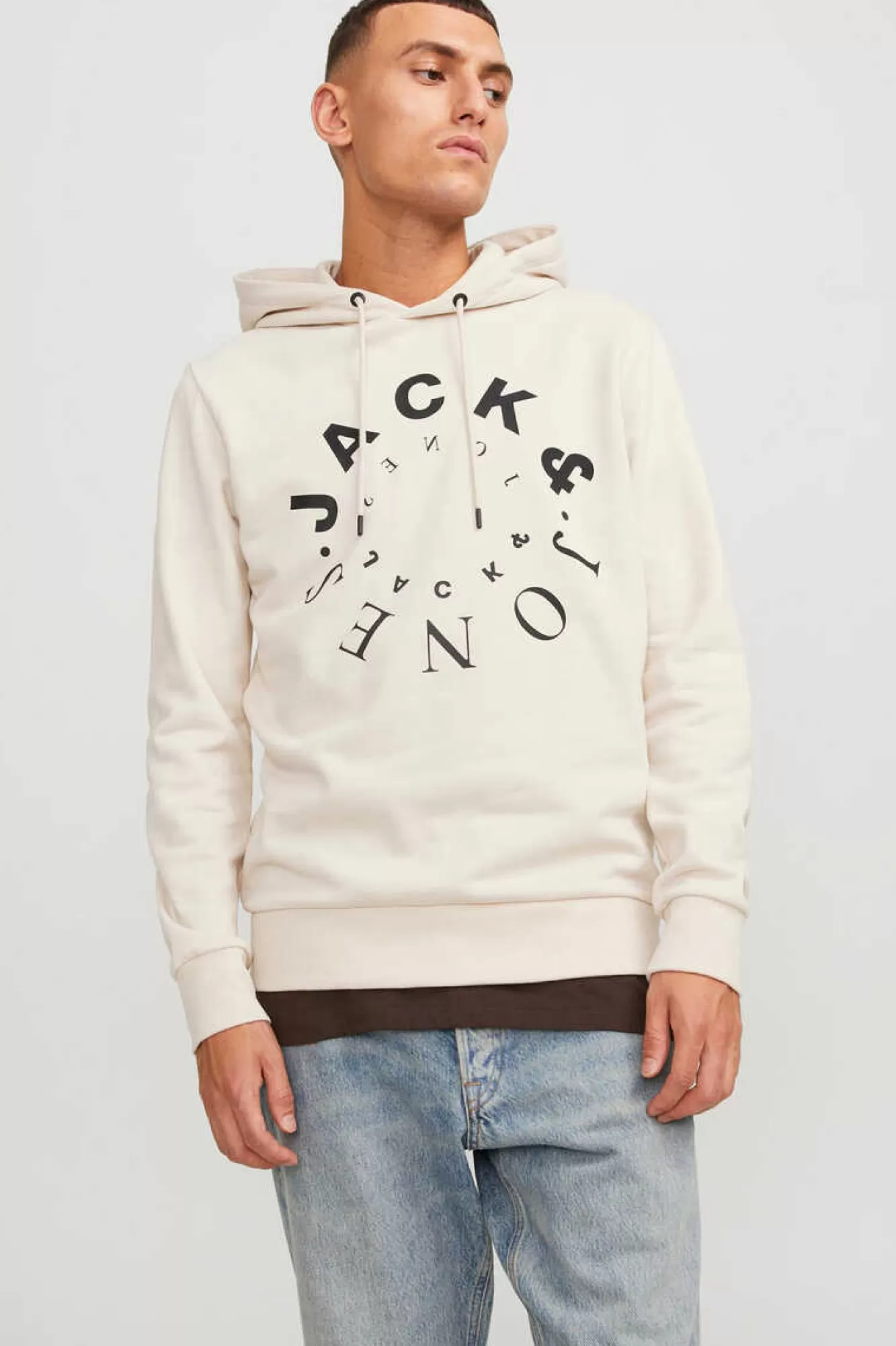 Jack&Jones Sweatshirt Capuz Estampado Logo Circulo