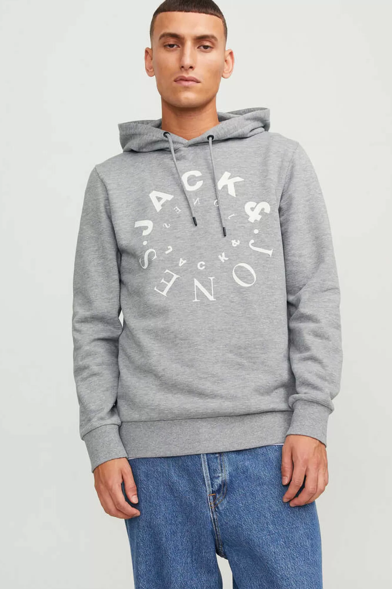 Jack&Jones Sweatshirt Capuz Estampado Logo Circulo