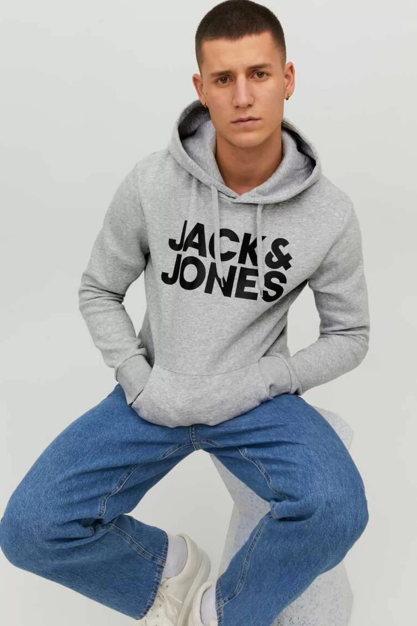 Jack & Jones Sweatshirt Com Capuz Logo