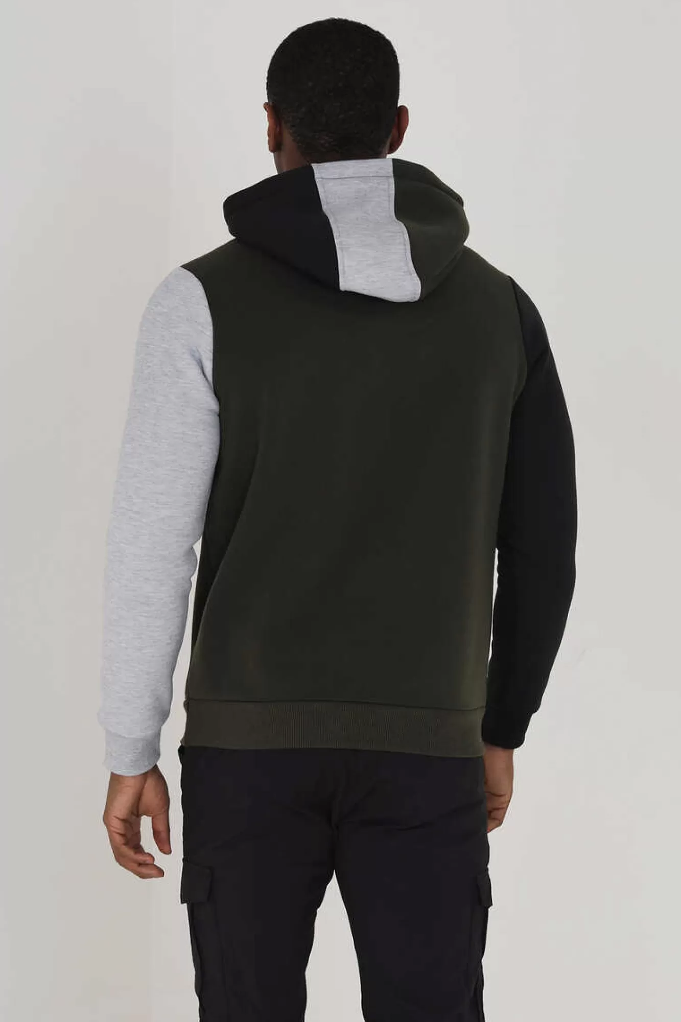Brave Soul Sweatshirt Com Capuz Tricolorida