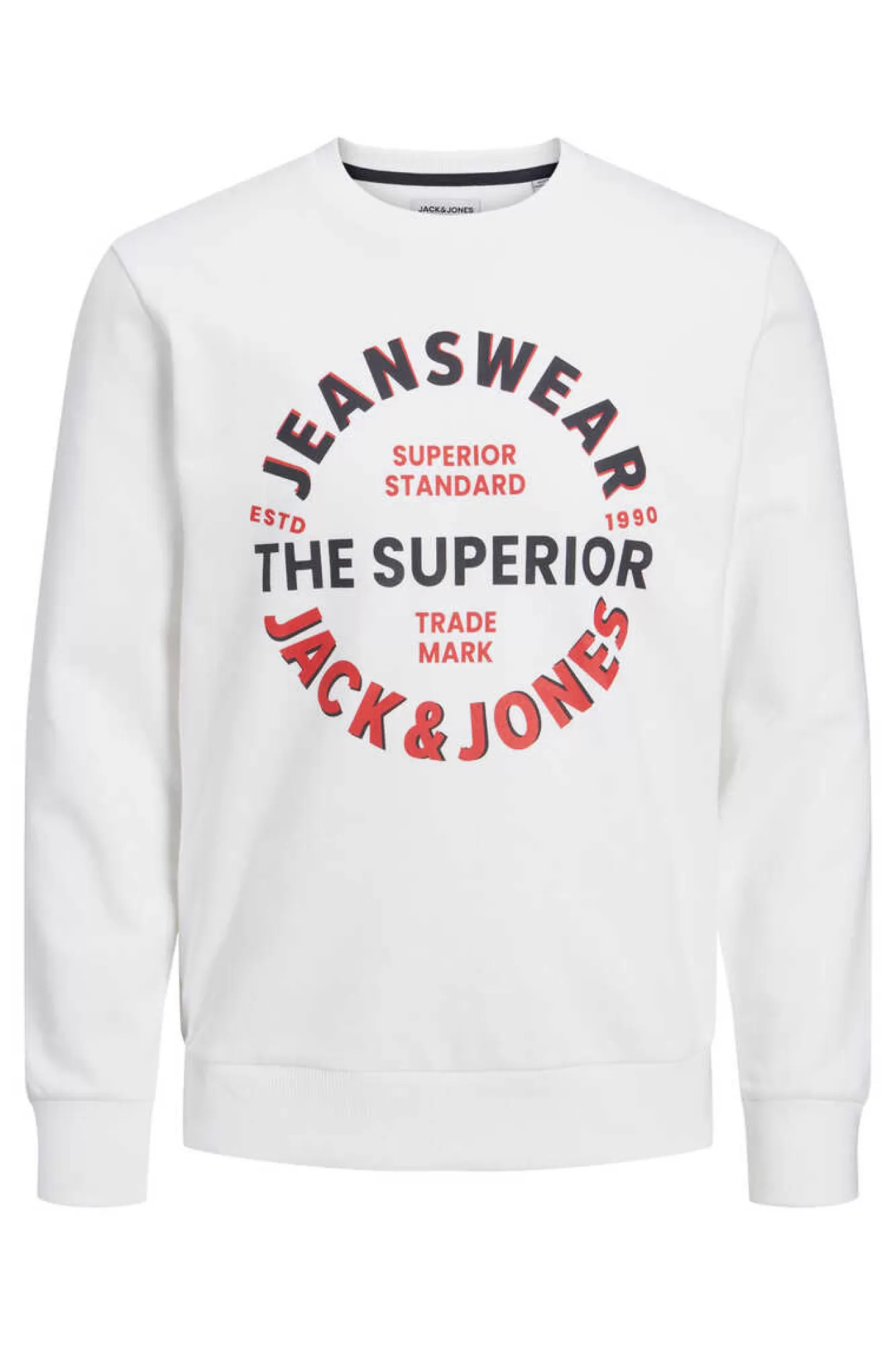 Jack & Jones Sweatshirt Com Gola Redonda