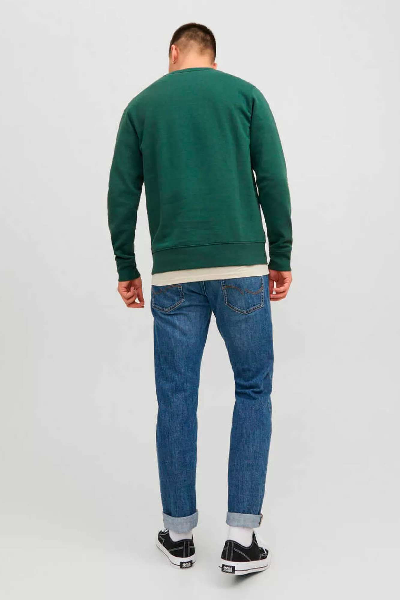 Jack & Jones Sweatshirt Com Gola Redonda