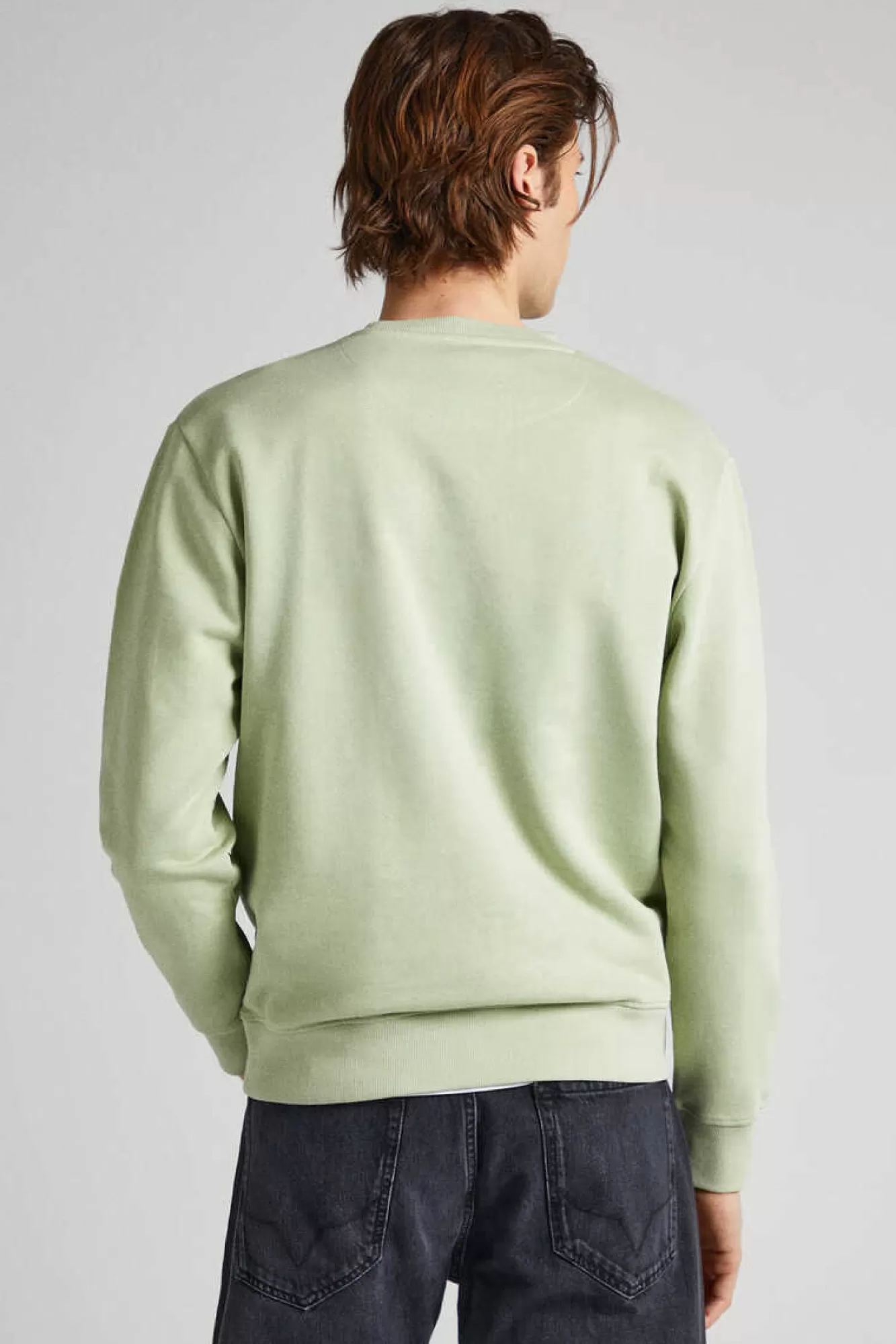 Pepe Jeans Sweatshirt Com Logo No Centro